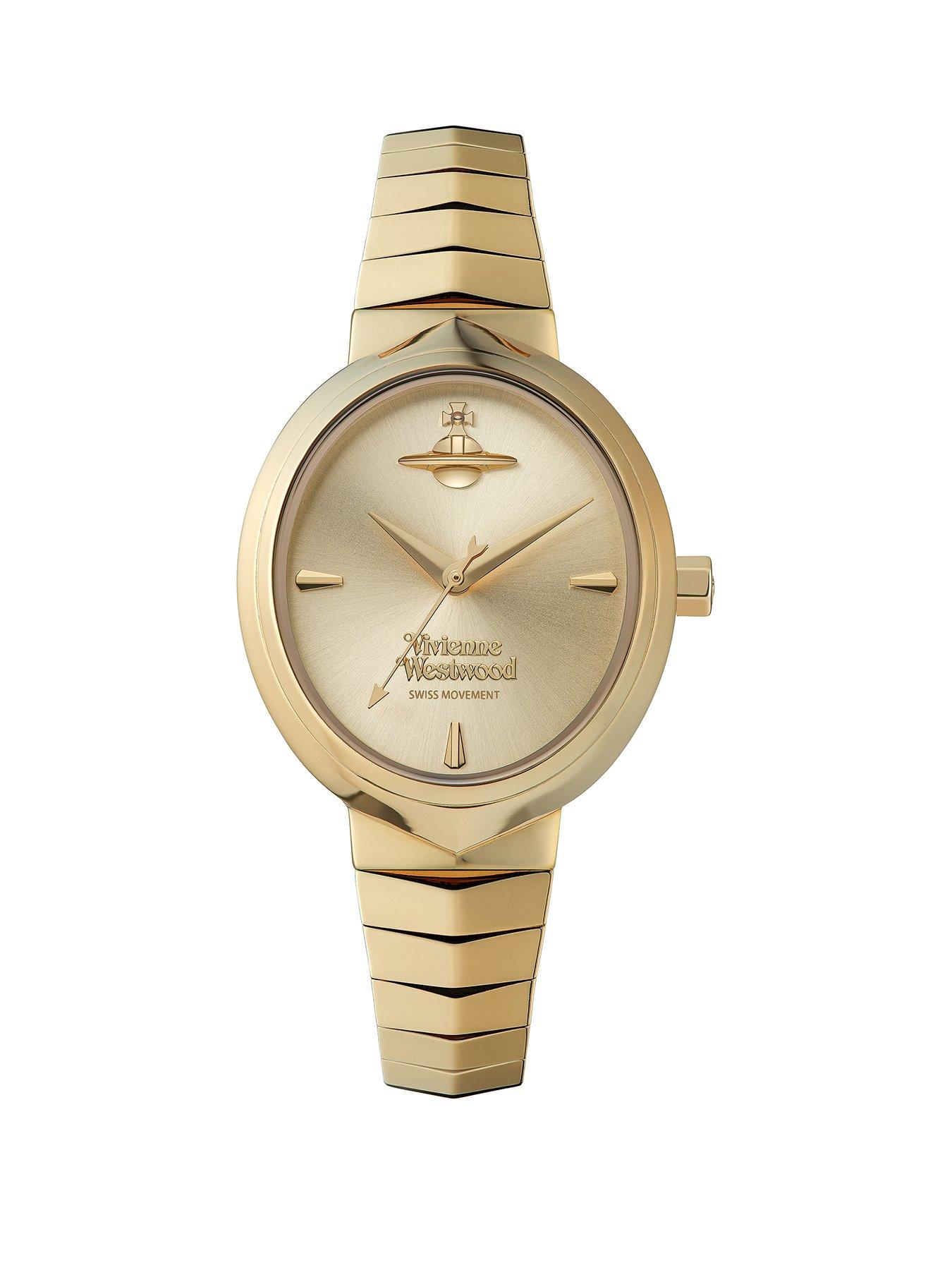 Vivienne Westwood Armour Quartz Watch with Silver Dial and