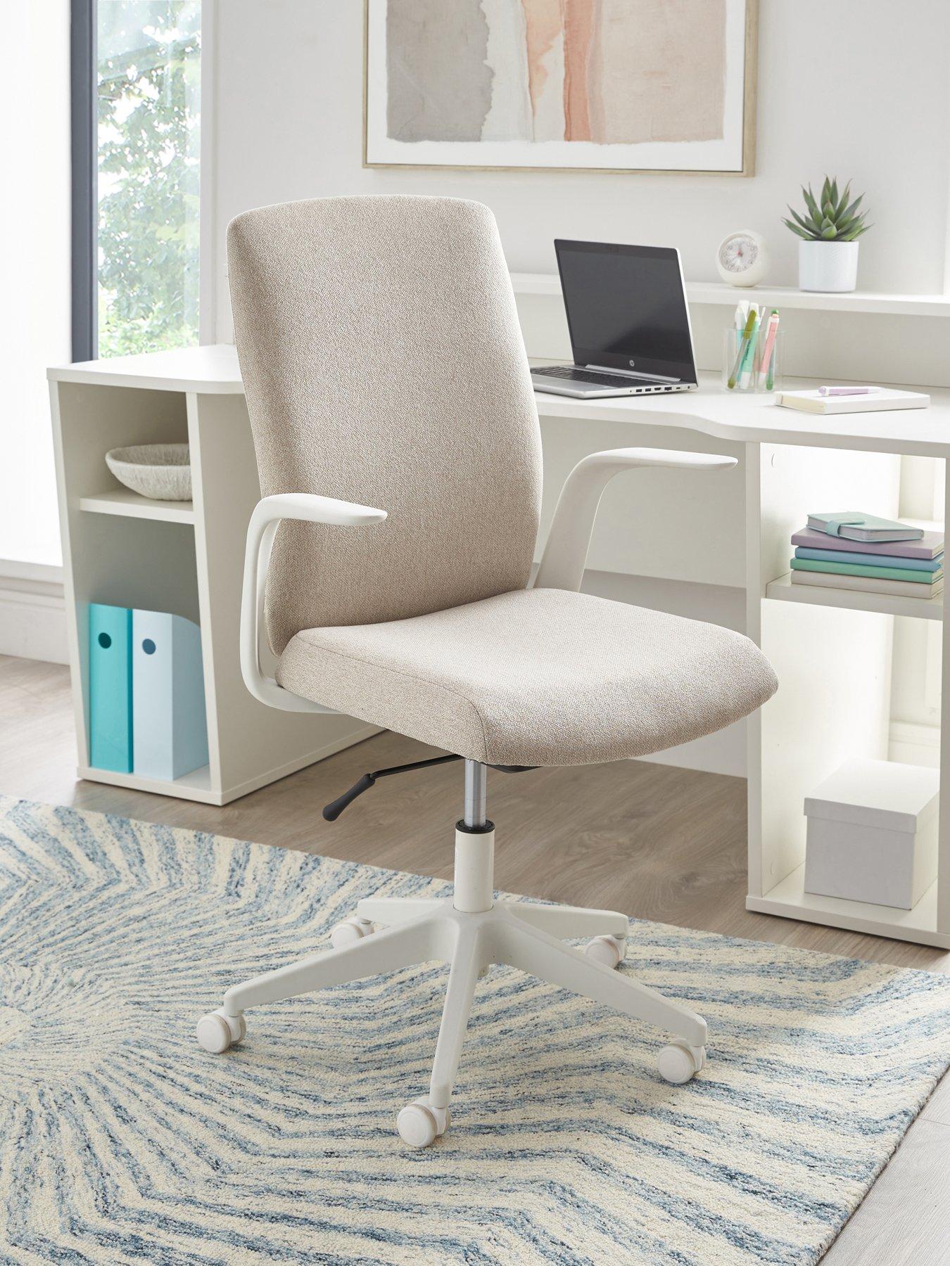 The Very Collection Cove Office Chair - Natural/White - FSC® Certified