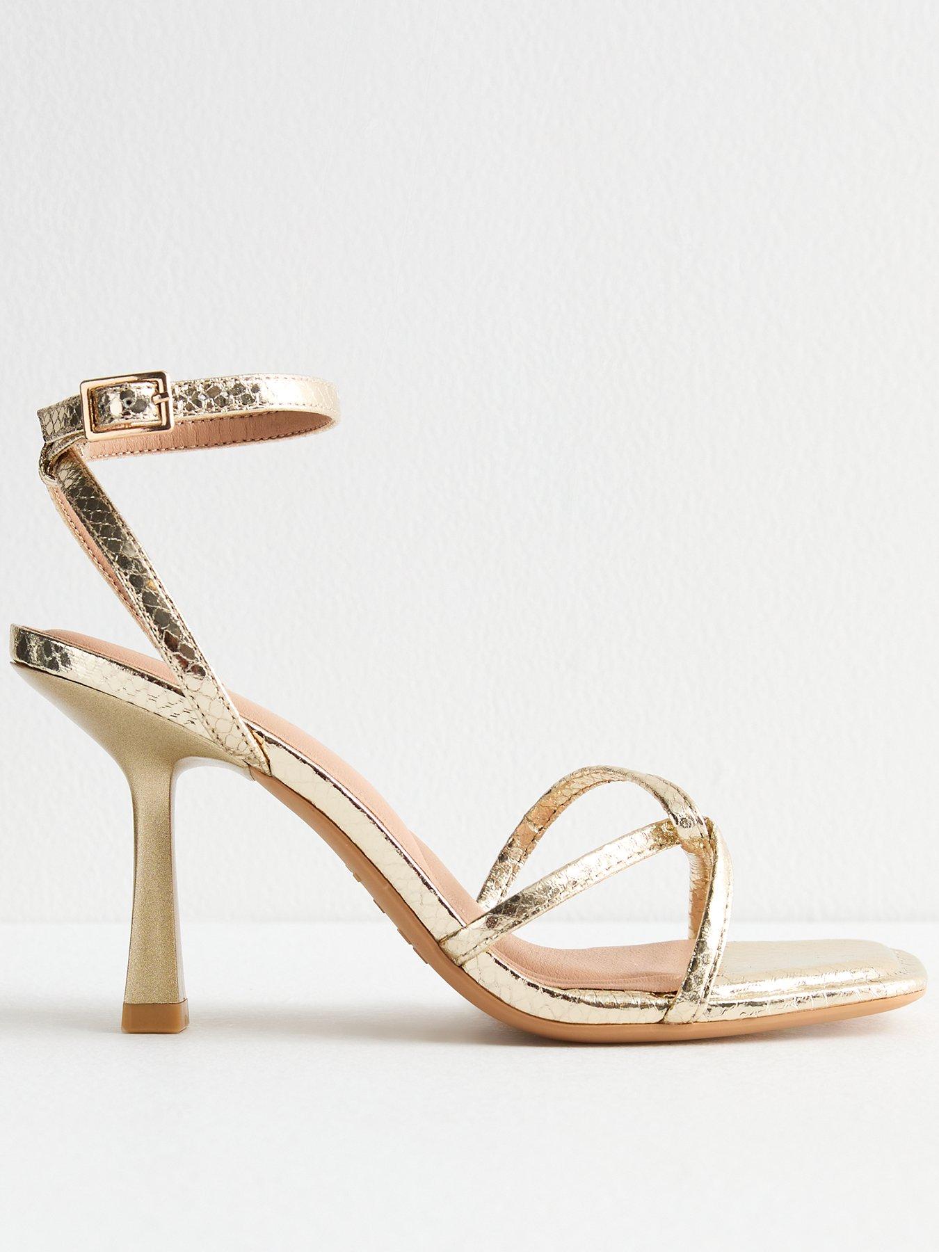 new-look-gold-intertwined-strap-faux-leather-heeled-sandals