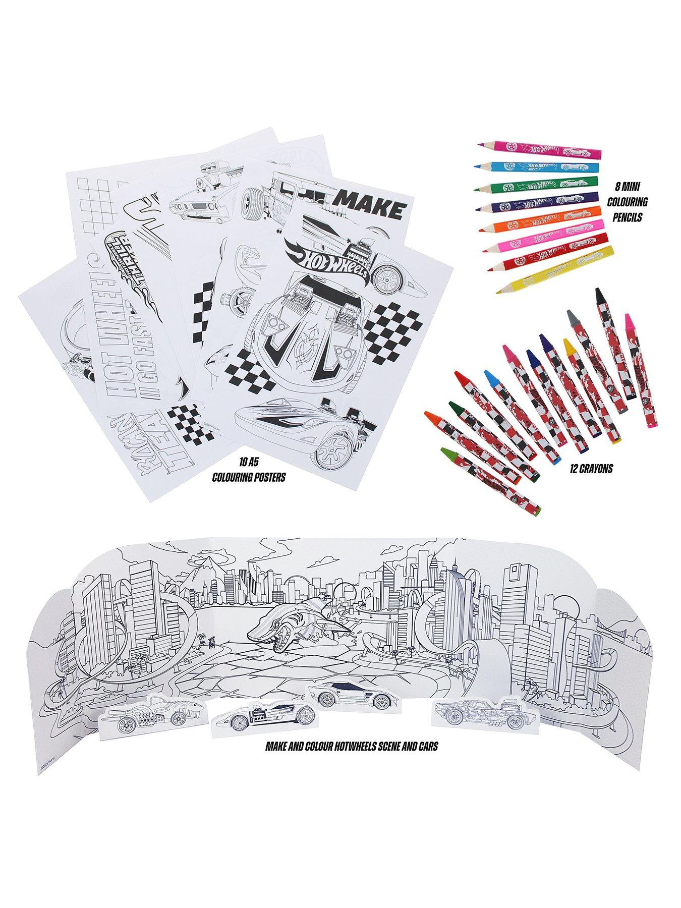 Image 5 of 6 of Hot Wheels Large Art Set