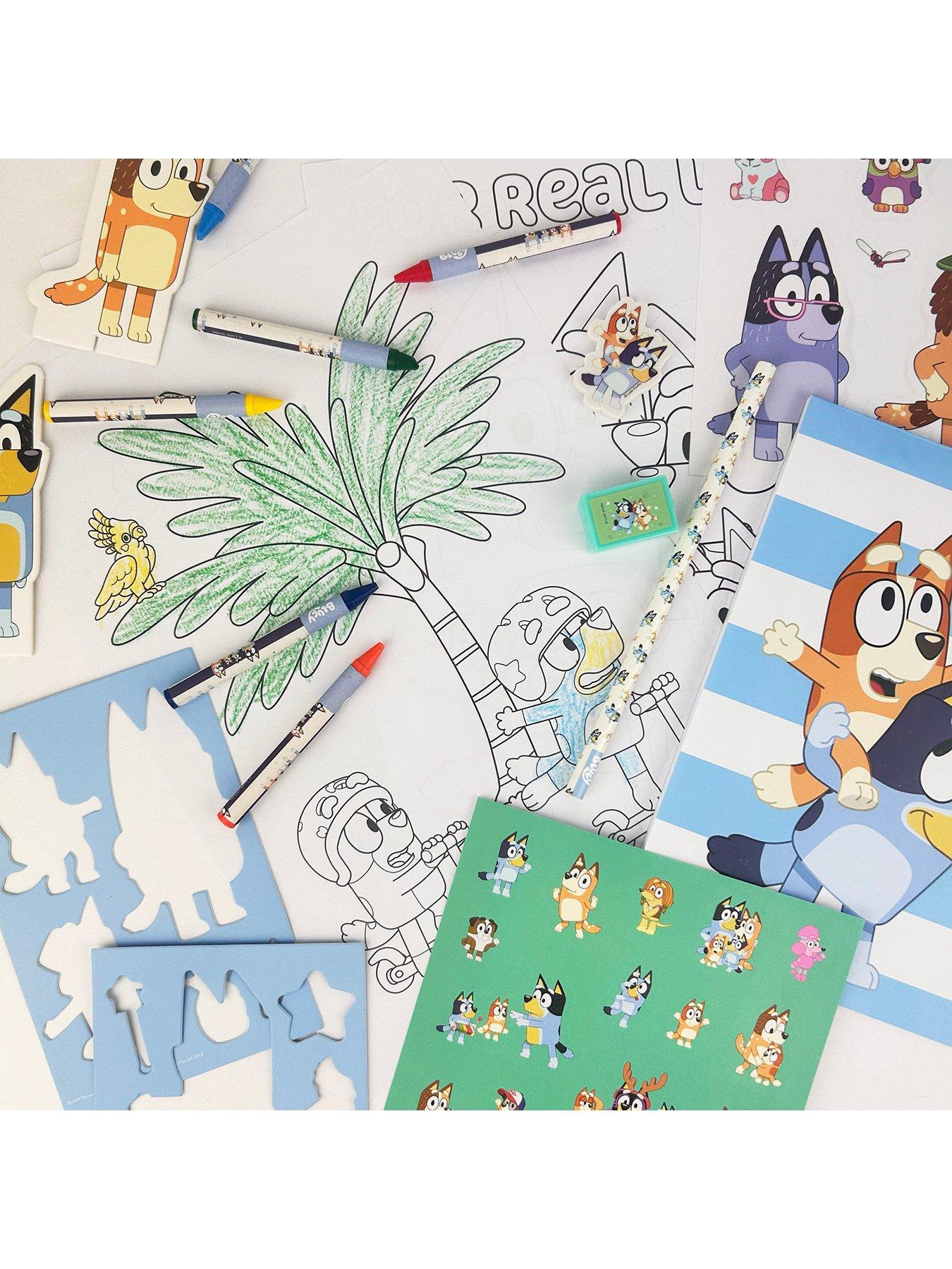 Image 6 of 7 of Bluey Large Art Set