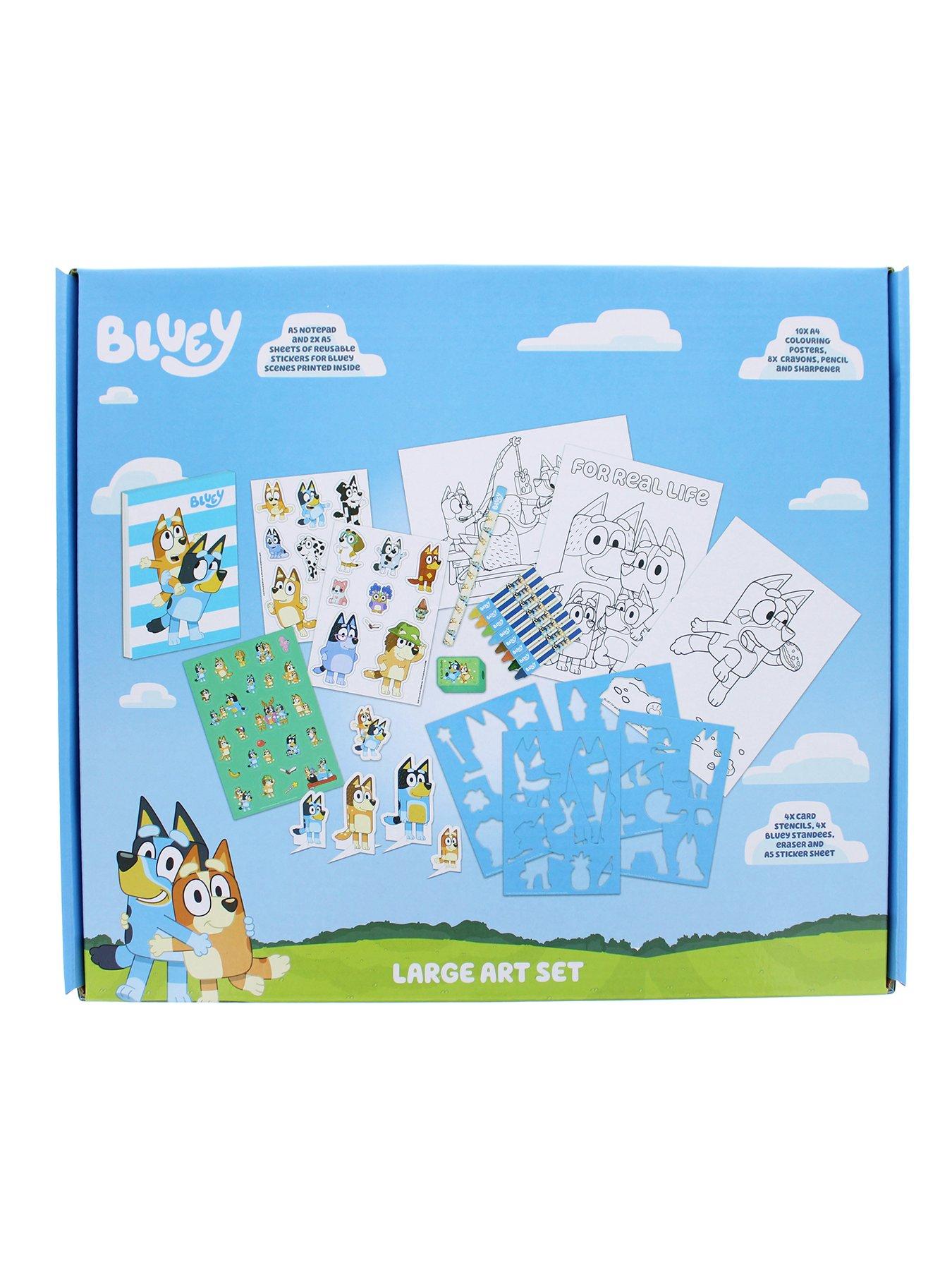Image 7 of 7 of Bluey Large Art Set