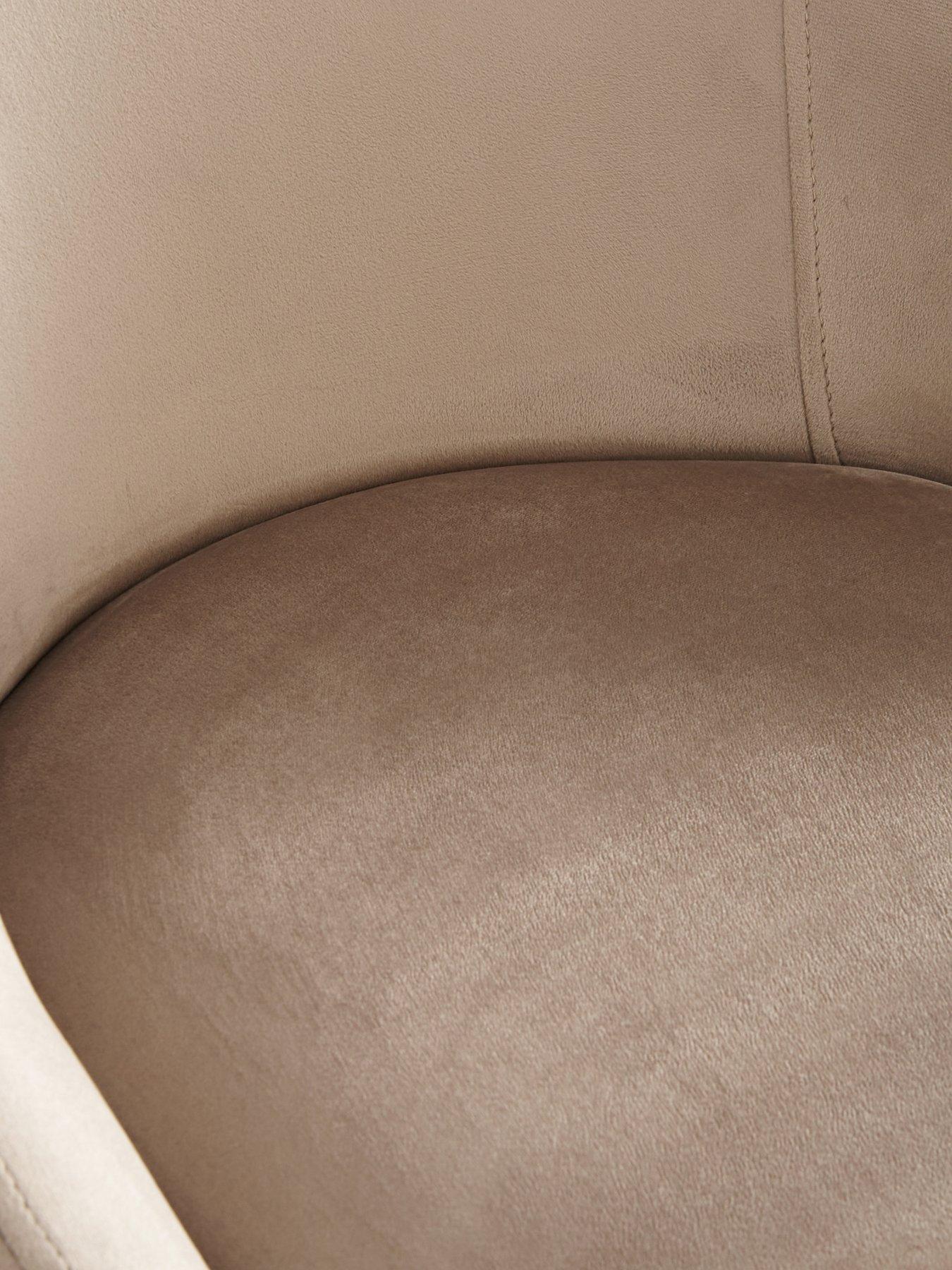  image of very-home-dahlia-bar-stool-minkblacknbsp--fscreg-certified