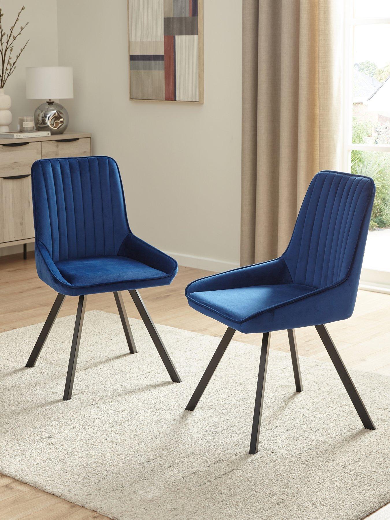 very-home-marlow-pair-of-dining-chairs-blueblacknbsp-nbspfscreg-certifiednbsp