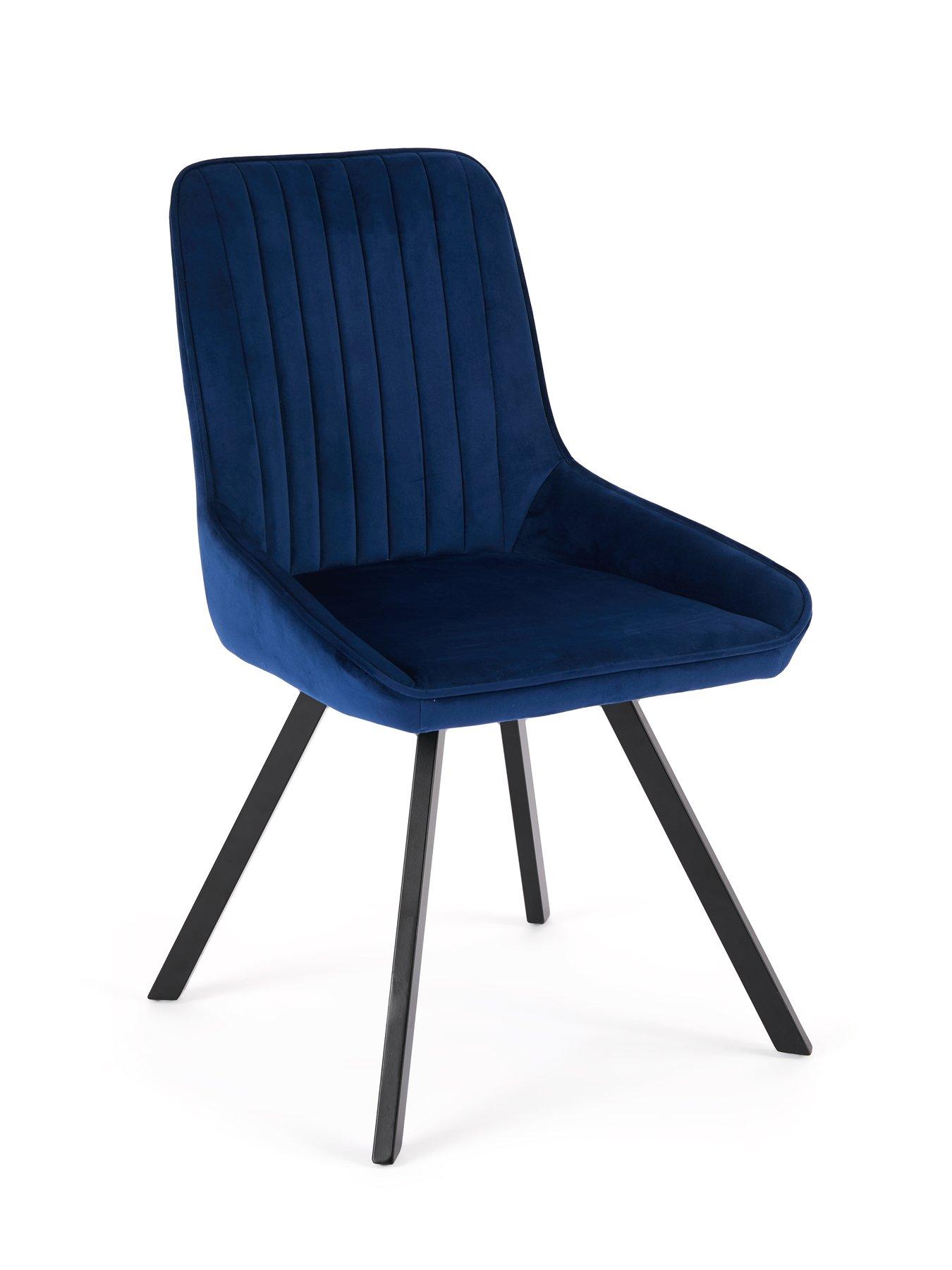  image of very-home-marlow-pair-of-dining-chairs-blueblacknbsp-nbspfscreg-certifiednbsp