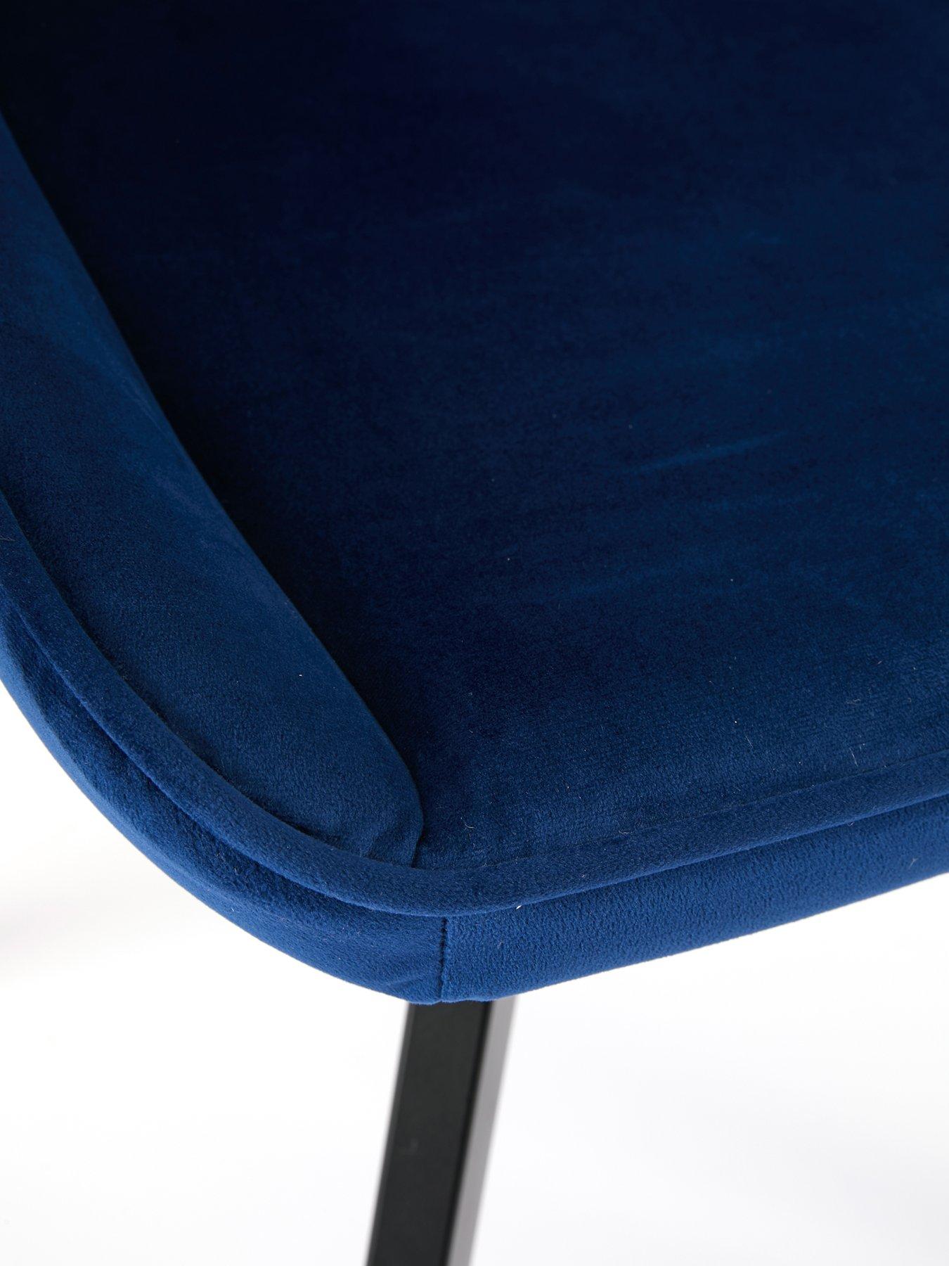 image of very-home-marlow-pair-of-dining-chairs-blueblacknbsp-nbspfscreg-certifiednbsp