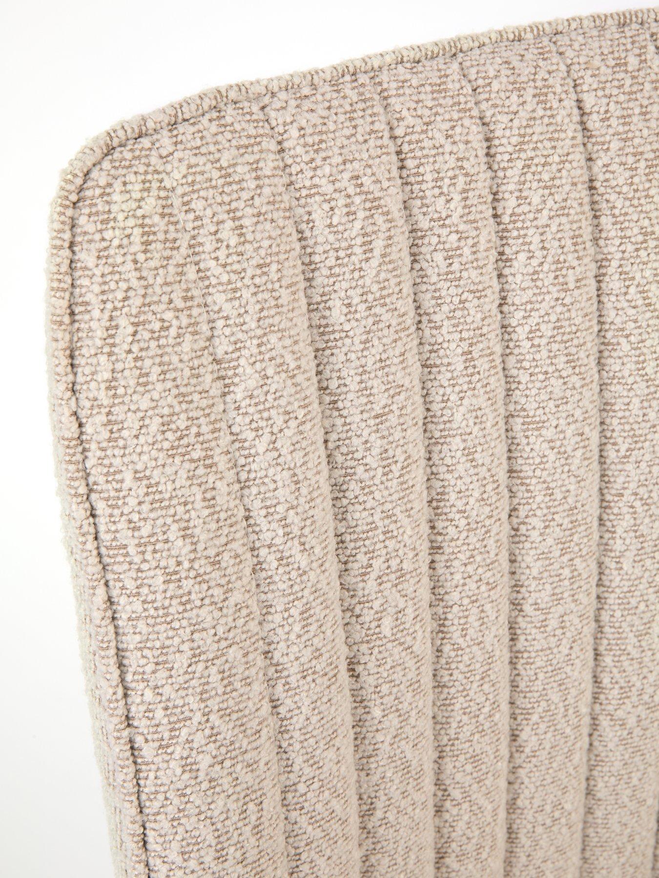 Image 6 of 7 of Very Home Marlow Pair of Boucle Dining Chairs&nbsp;- FSC&reg; Certified