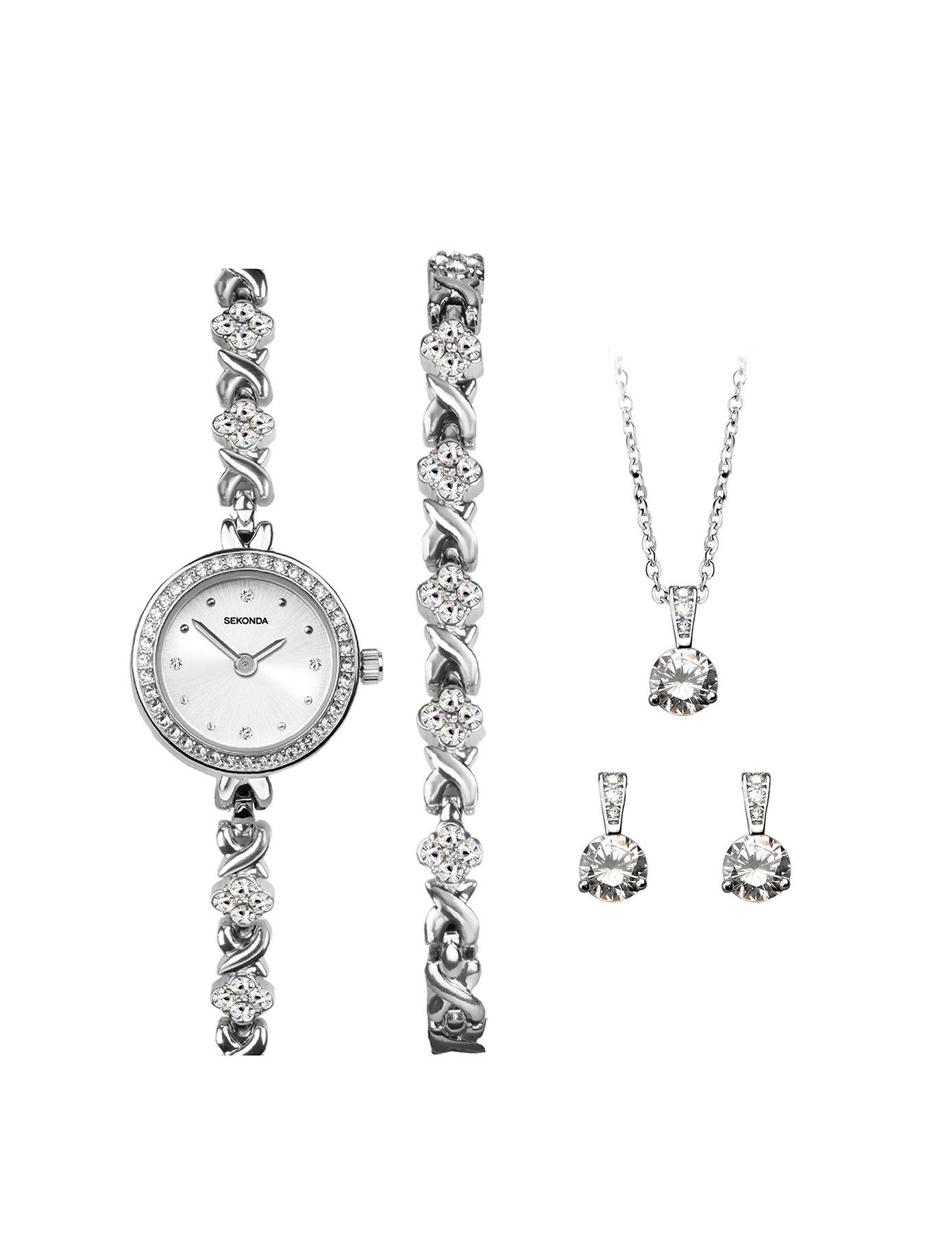 sekonda-womens-classic-silver-alloy-bracelet-with-silver-white-dial-analogue-gift-set