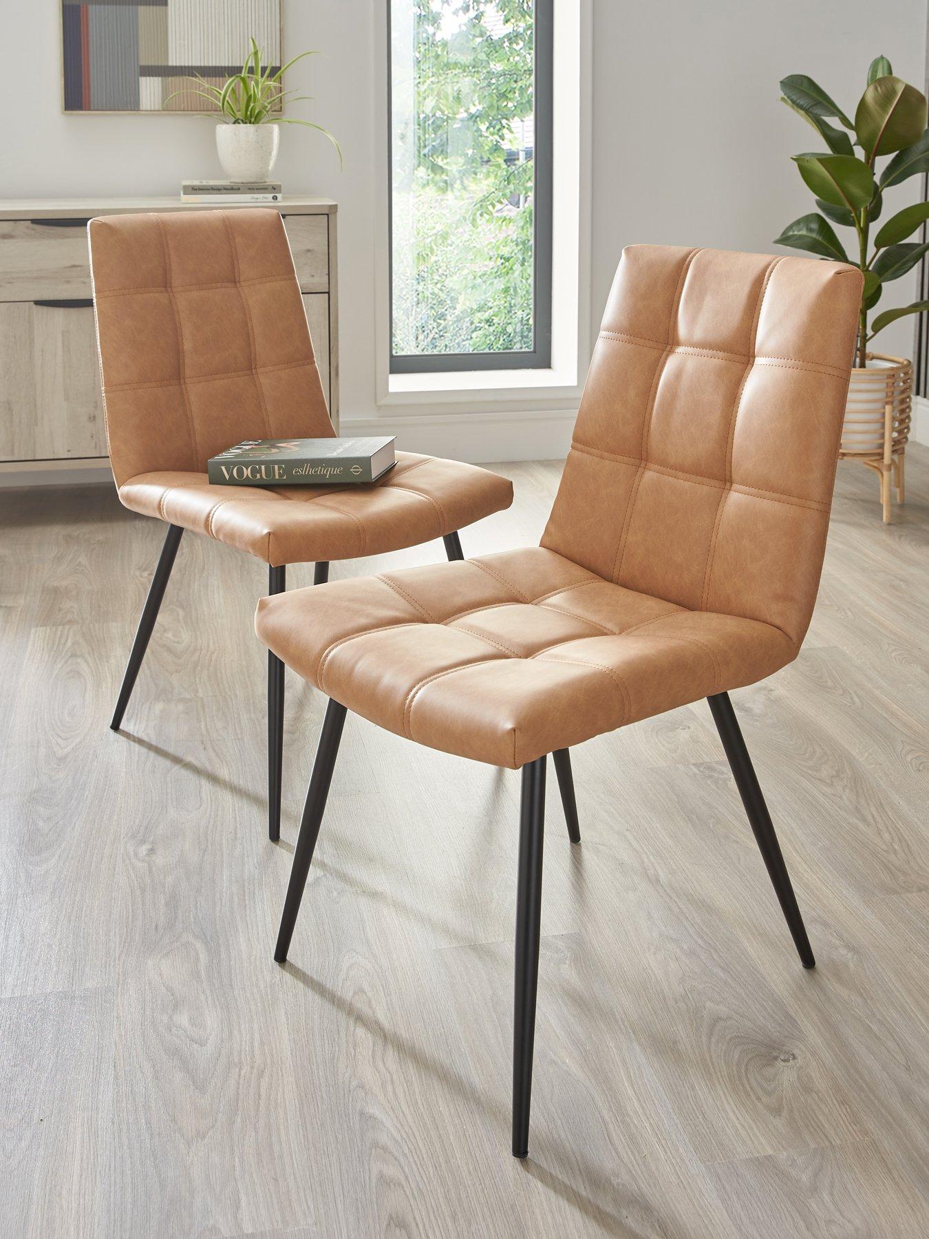 front image of very-home-harlem-pair-of-dining-chairs-in-tanblacknbsp--fscreg-certified