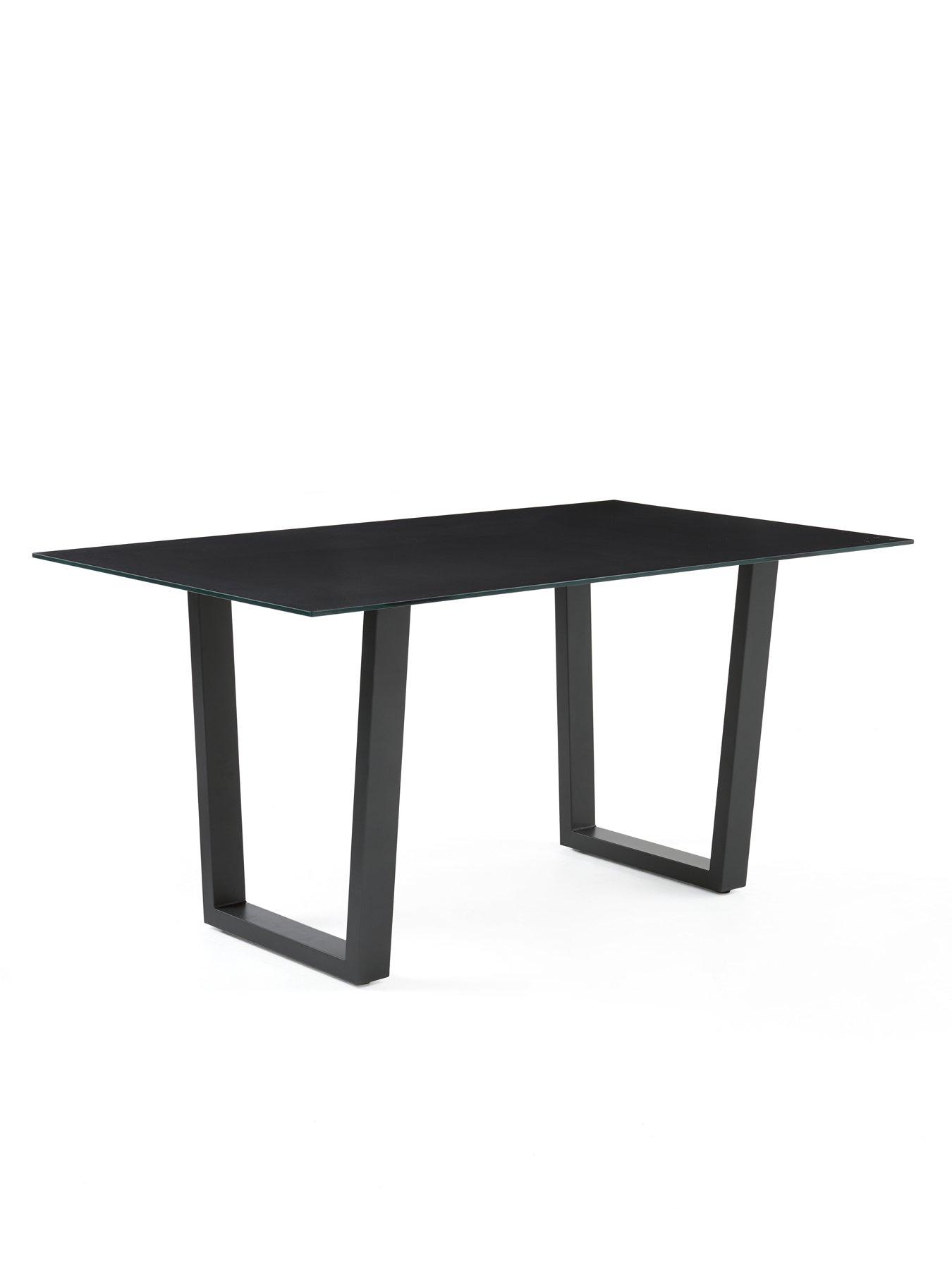Image 4 of 7 of The Very Collection Nevada 160 cm Long Dining Table + Corner Seat and Bench Dining Set - Grey&nbsp;- FSC&reg; Certified
