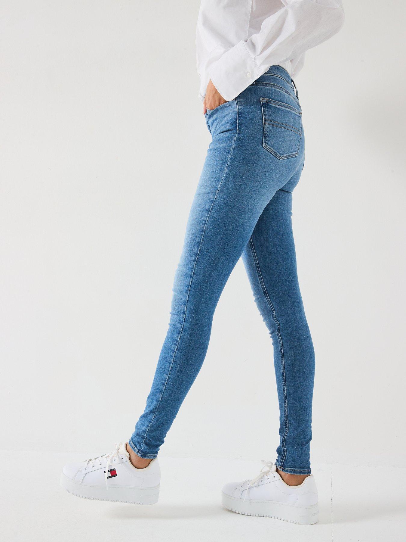 image of tommy-jeans-nora-midi-rise-jean-blue