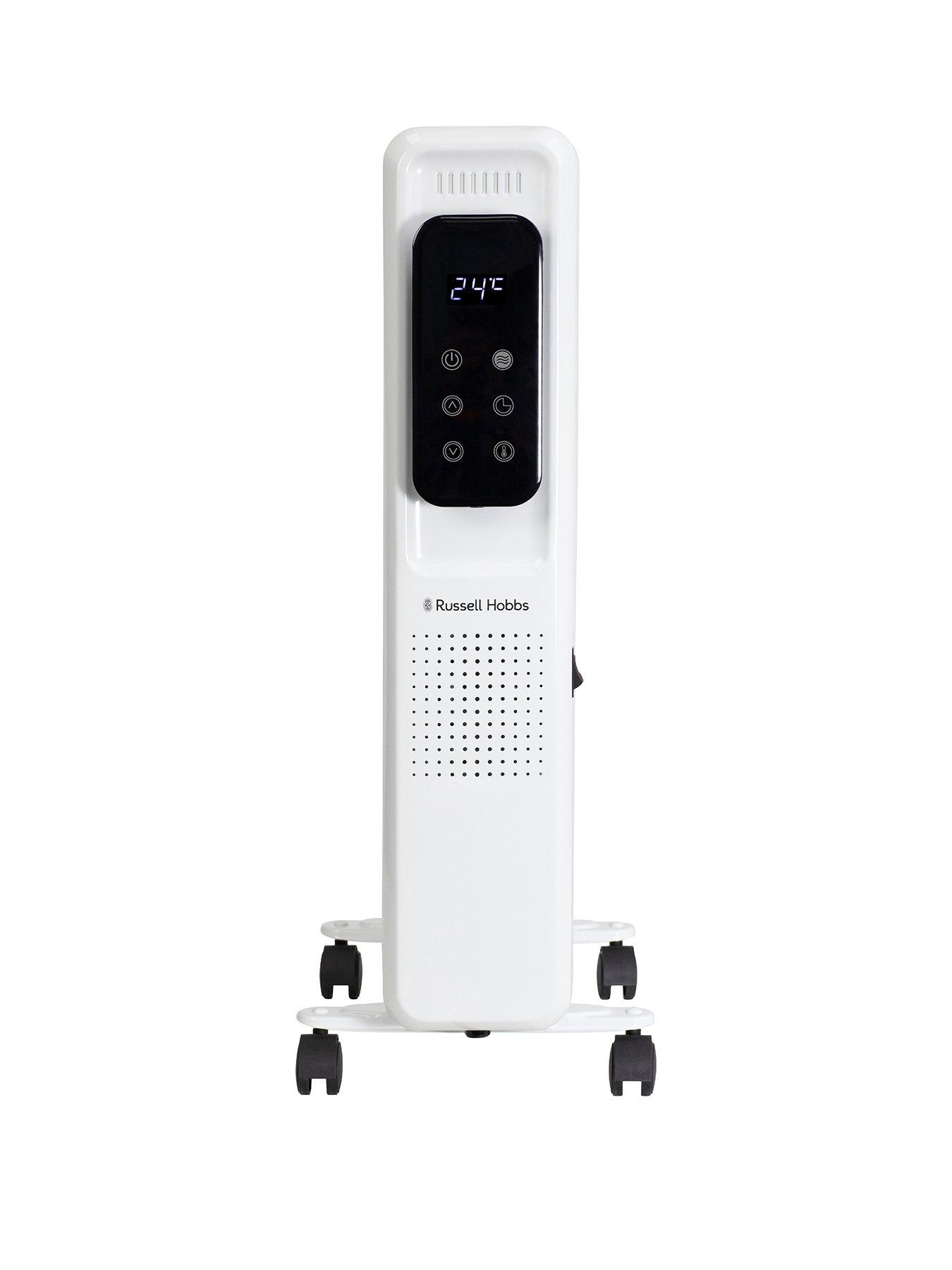  image of russell-hobbs-25kwnbspdigital-touch-control-11-fin-oil-filled-radiator-white