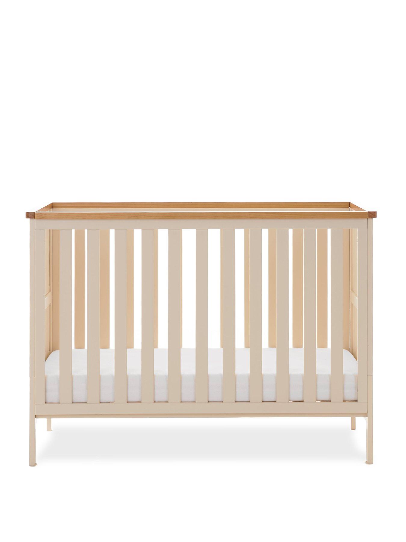 Image 2 of 6 of Obaby Evie Mini Cot Bed - Cashmere