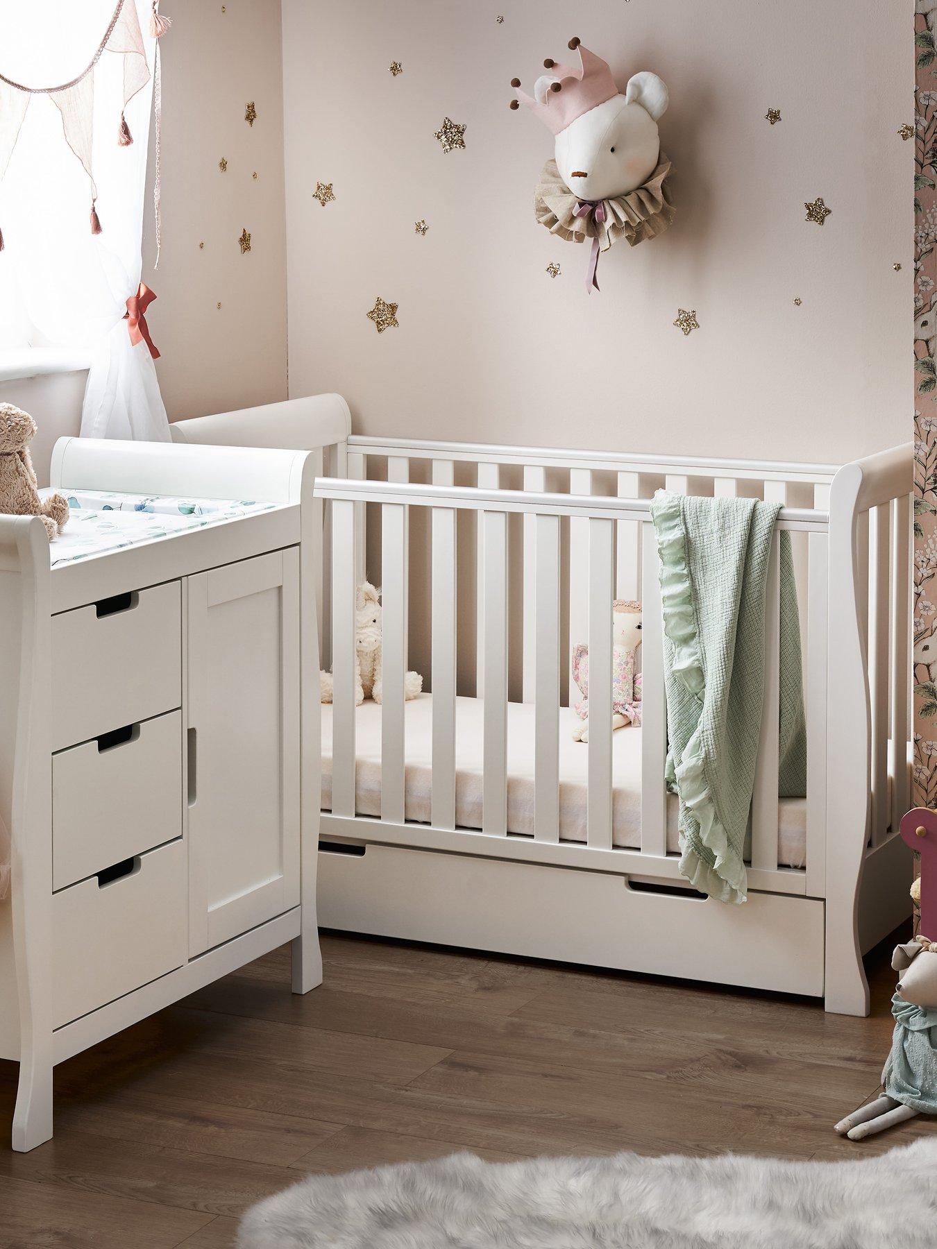 Obaby Stamford Mini 2 Piece Room Set - White