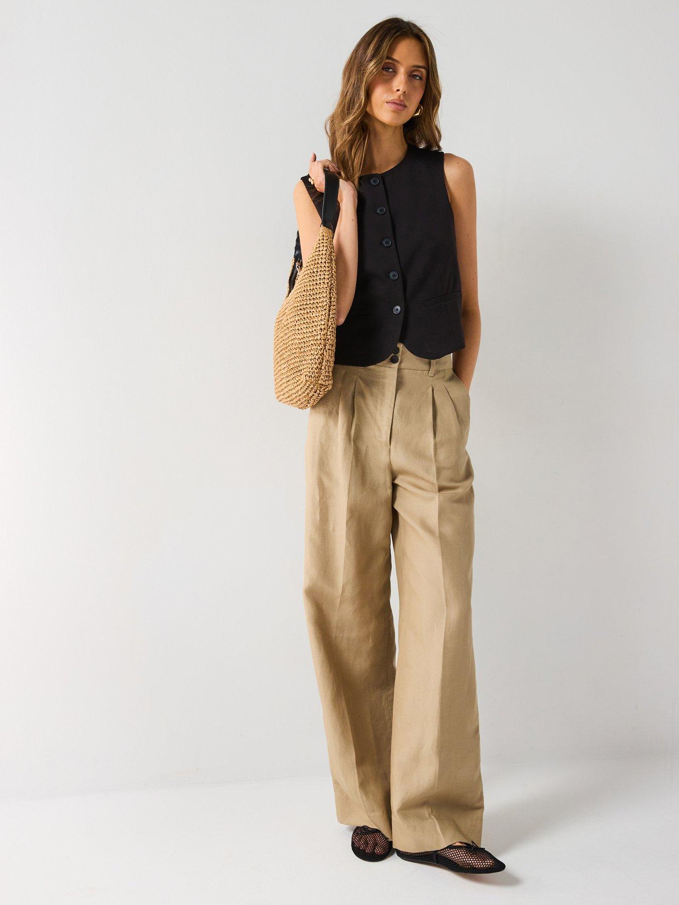v-by-very-scoop-co-ord-waistcoat-black