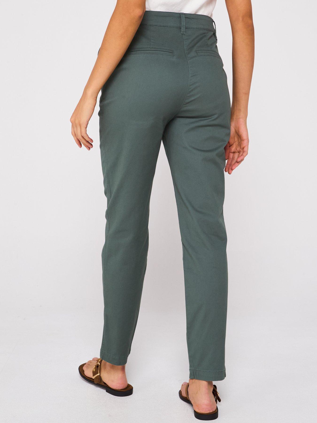  image of everyday-girlfriend-chino-trousers-khaki