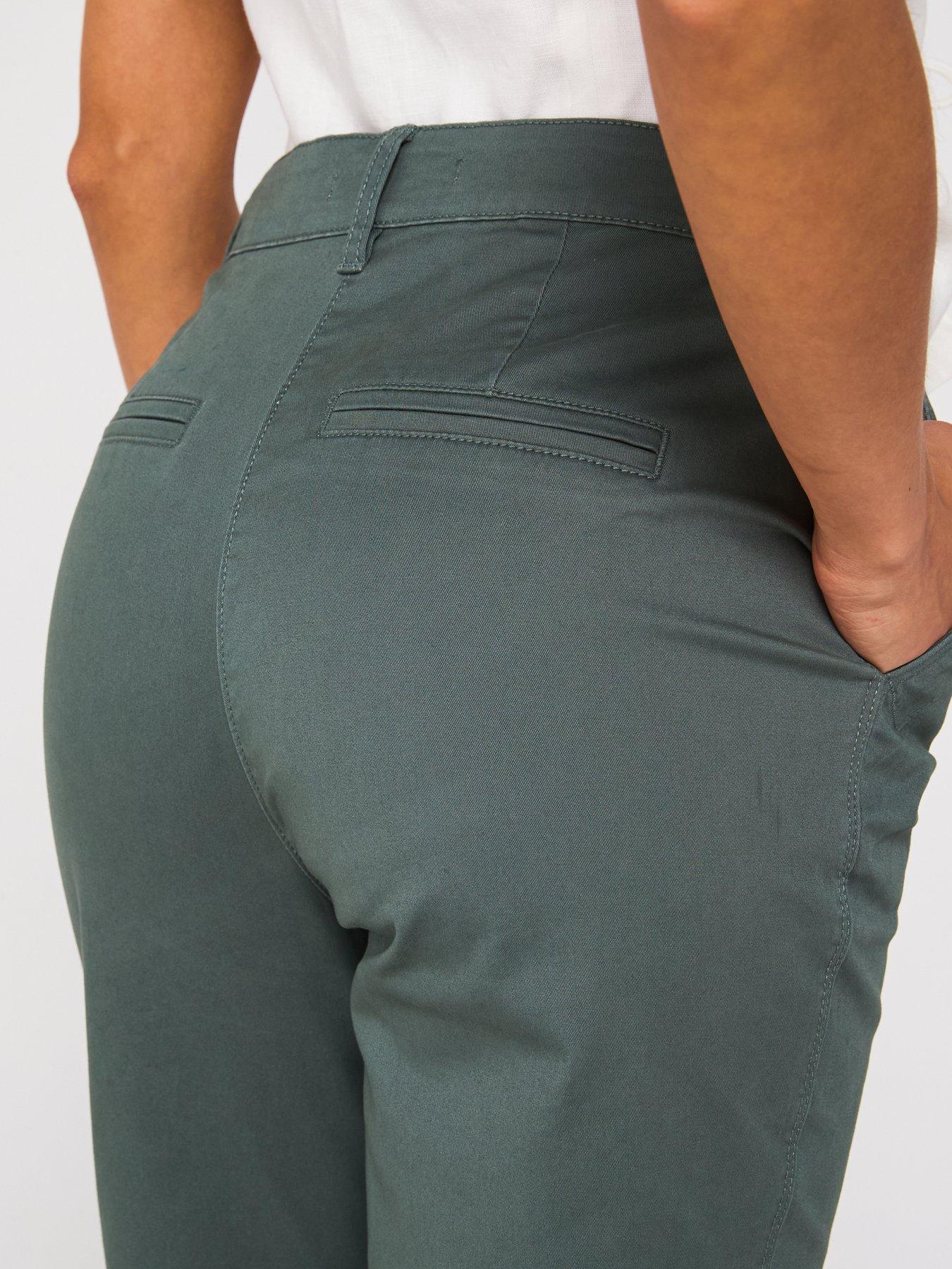  image of everyday-girlfriend-chino-trousers-khaki