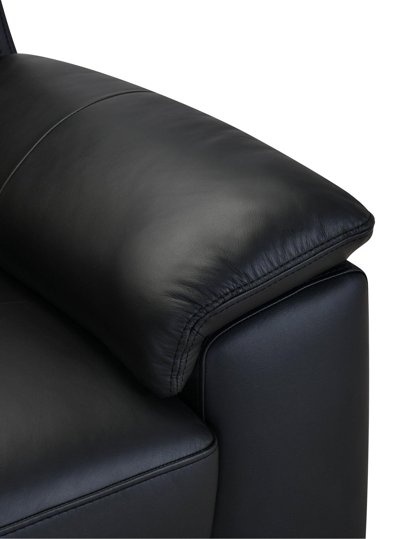 Image 5 of 7 of The Very Collection Lesta 3 Seater Leather Sofa