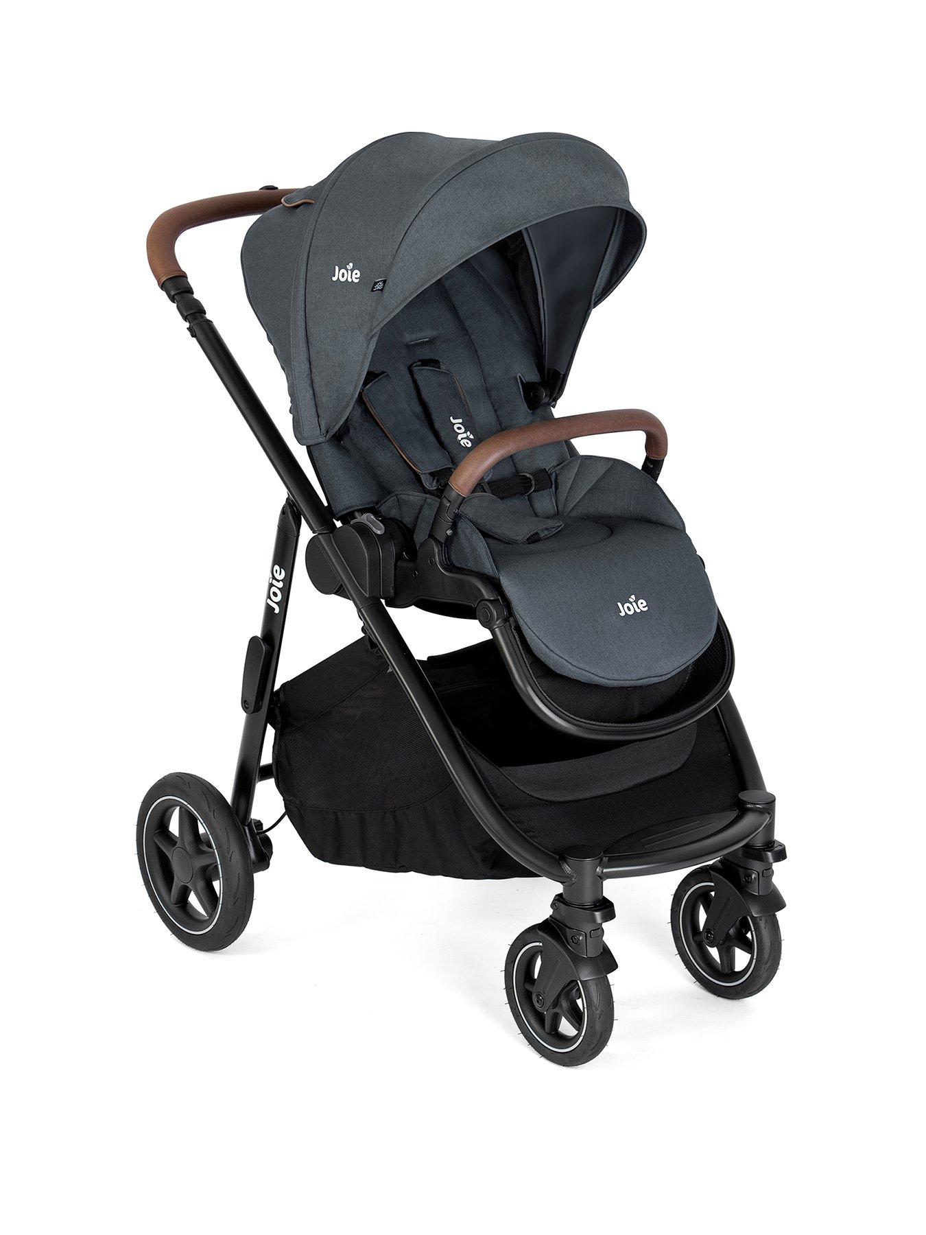Image 2 of 7 of Joie Versatrax On the Go Encore Travel System Bundle - Moonlight