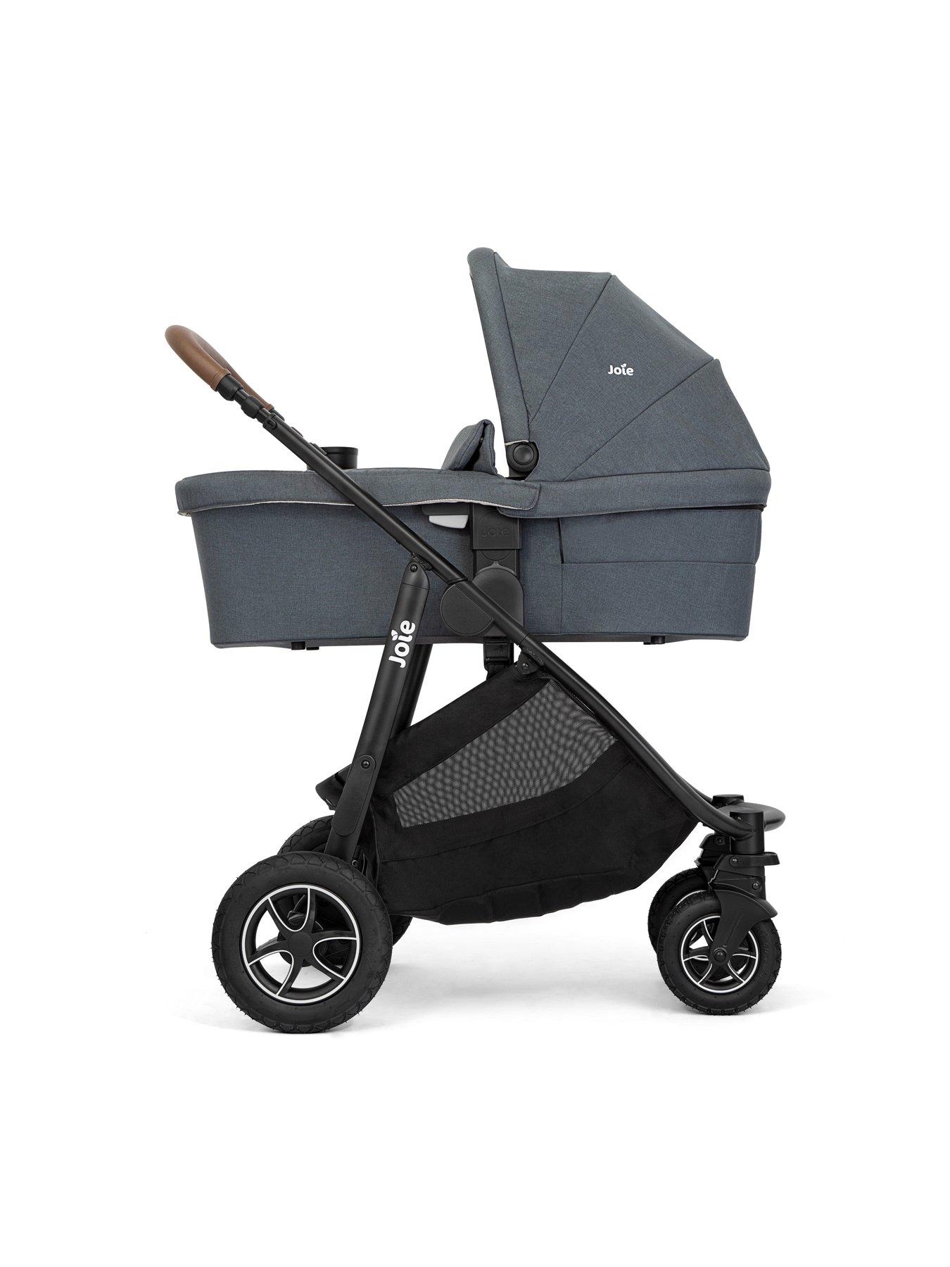 Image 7 of 7 of Joie Versatrax On the Go Encore Travel System Bundle - Moonlight
