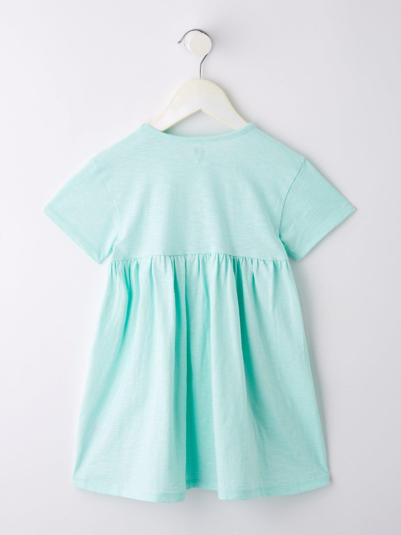  image of mini-v-by-very-girls-jersey-sunshine-dress-blue