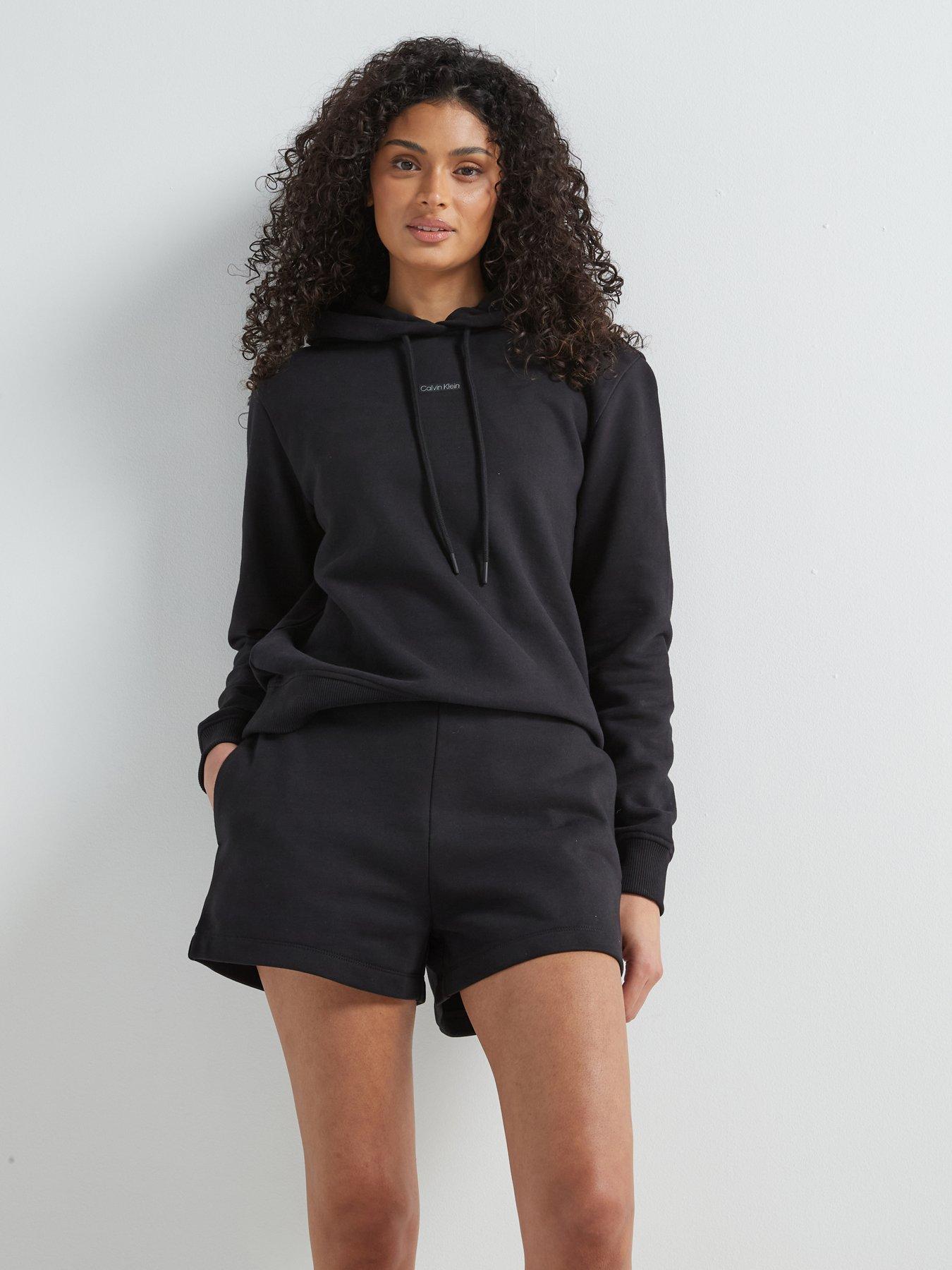 undefined Institutional Logo Hoodie - Black