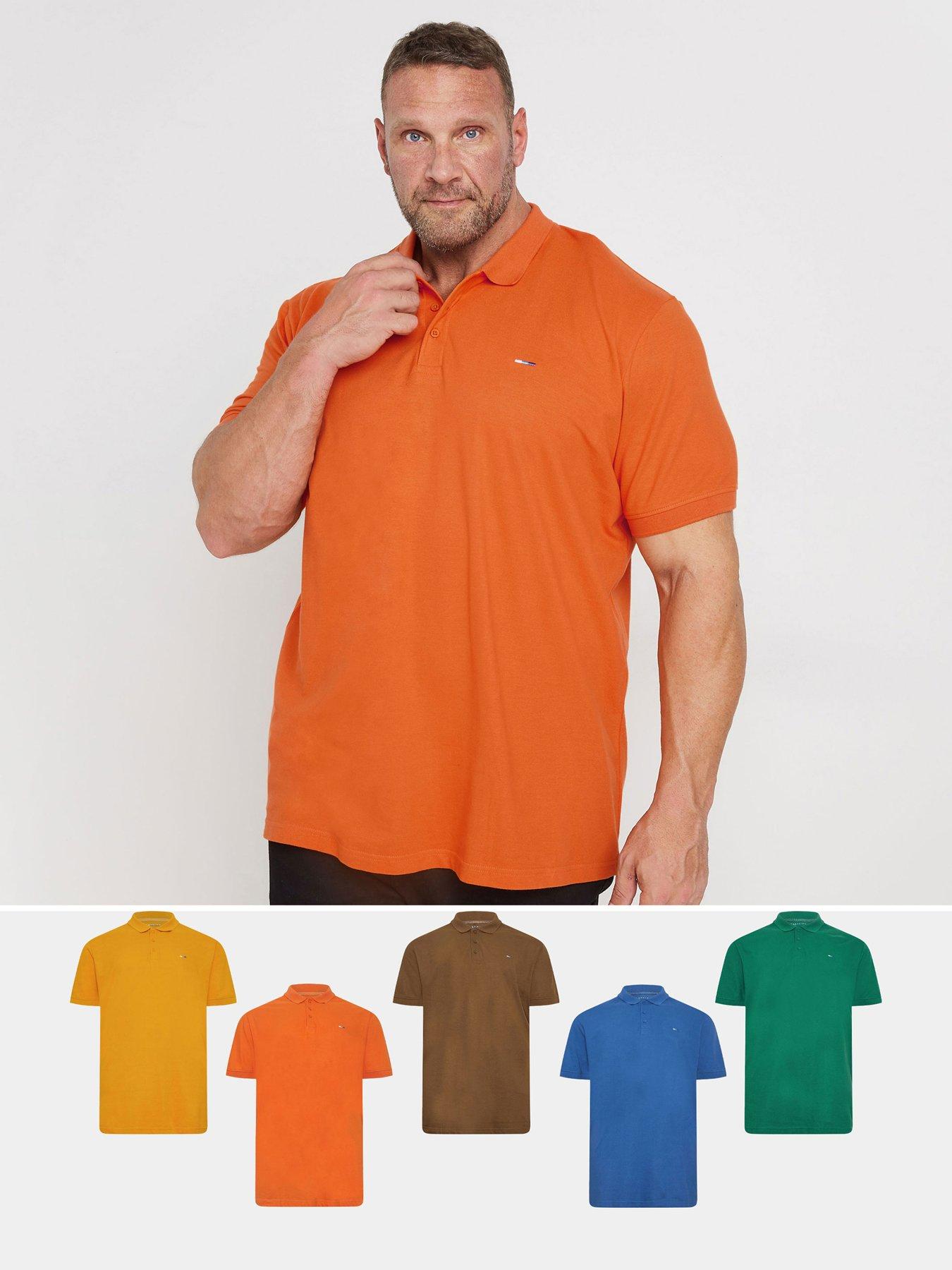 badrhino-big-amp-tall-5-pack-plain-polo-shirt-multi