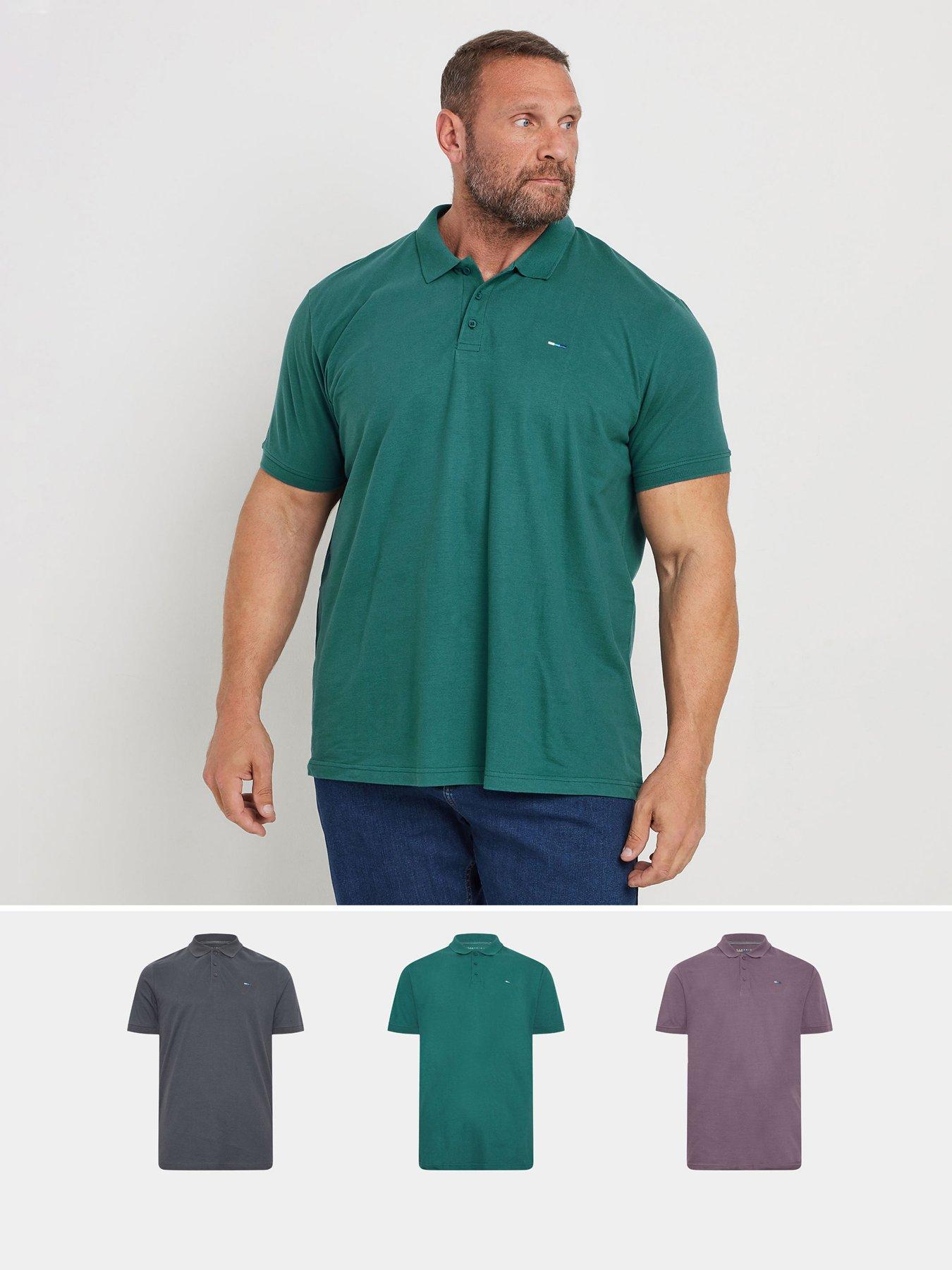 badrhino-big-amp-tall-3-pack-plain-polo-shirt-multi