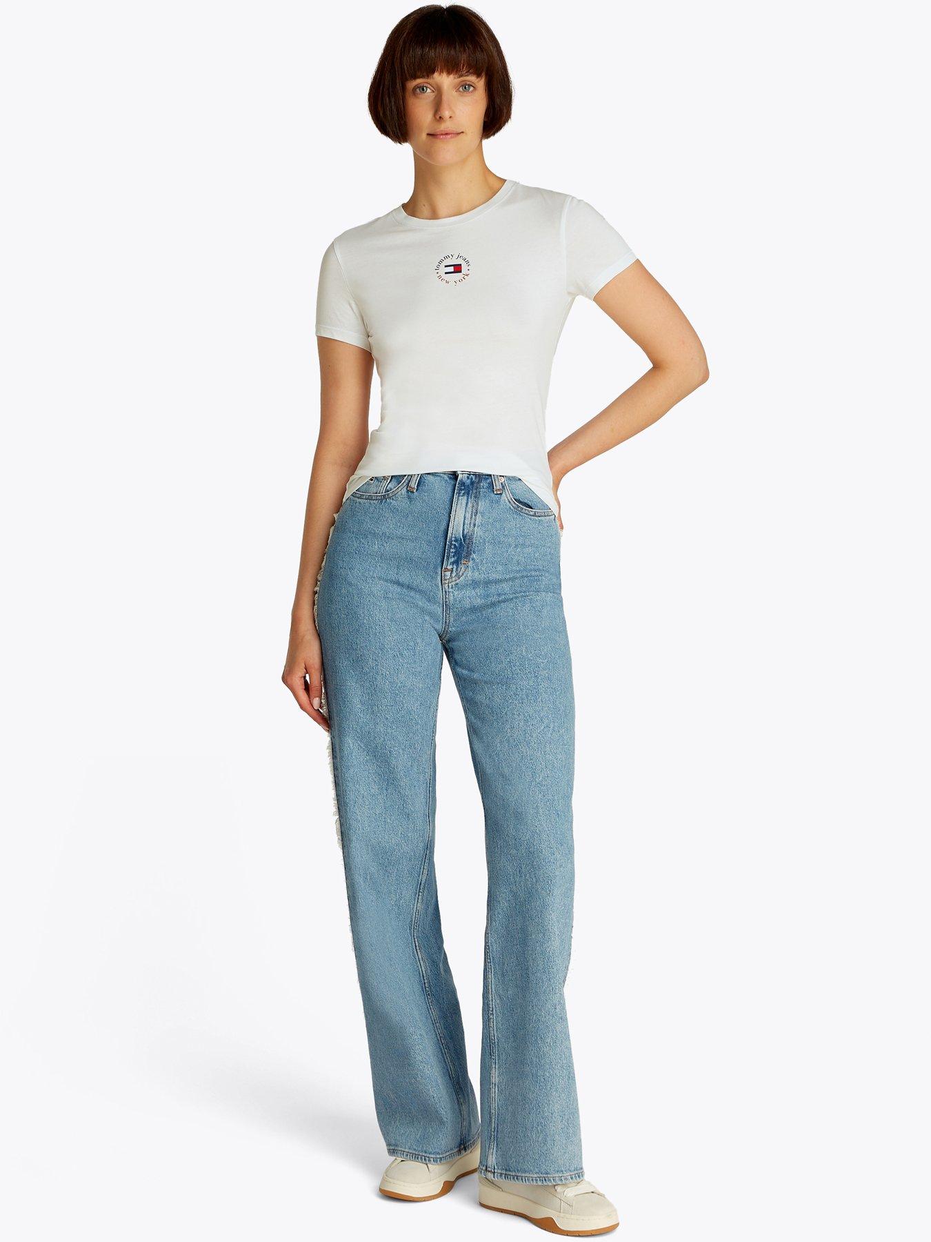  image of tommy-jeans-essential-logo-t-shirt-white