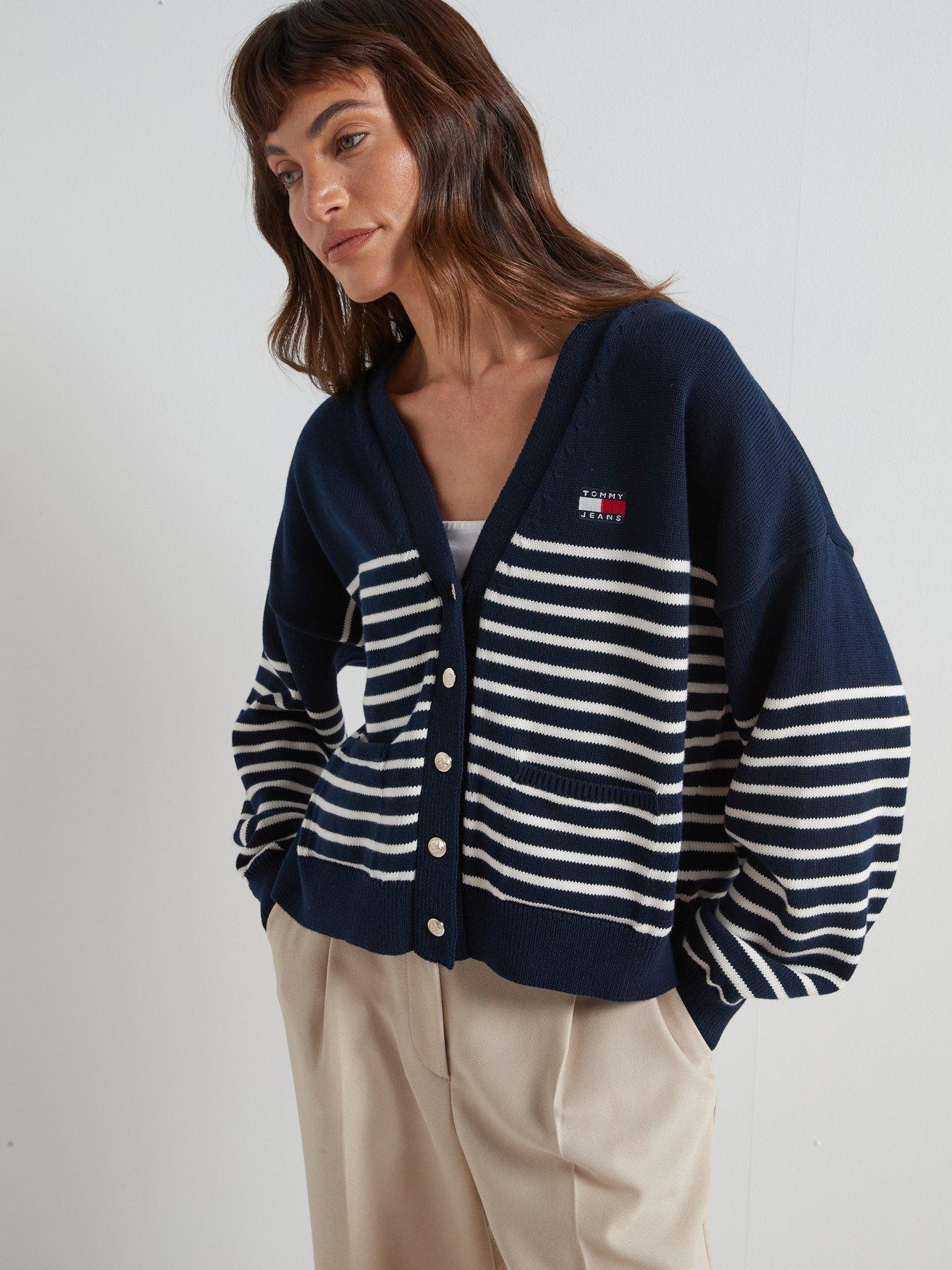 tommy-jeans-striped-cable-knit-cardigan-navy