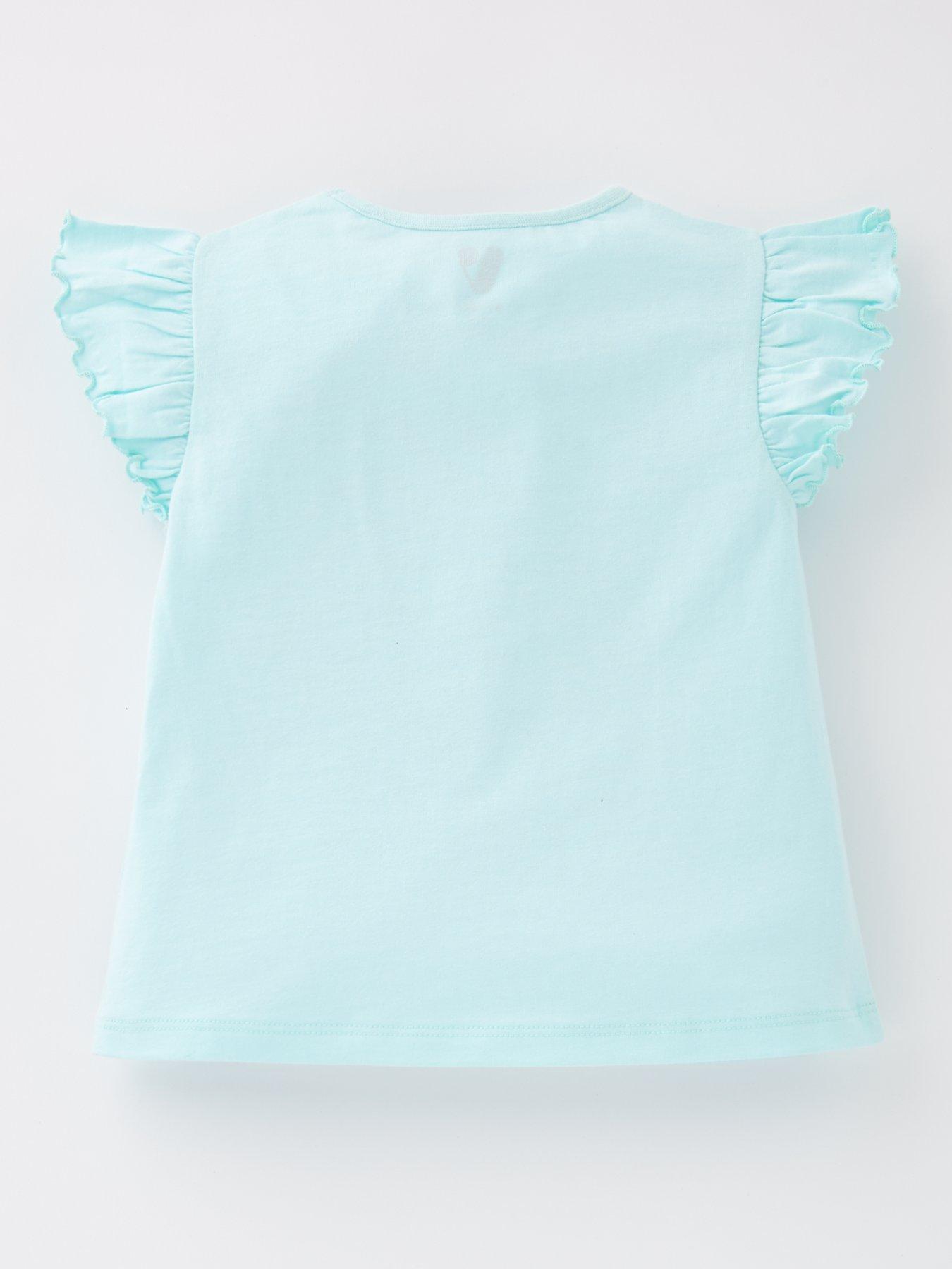  image of mini-v-by-very-girls-2-pack-character-pocket-t-shirt-multi
