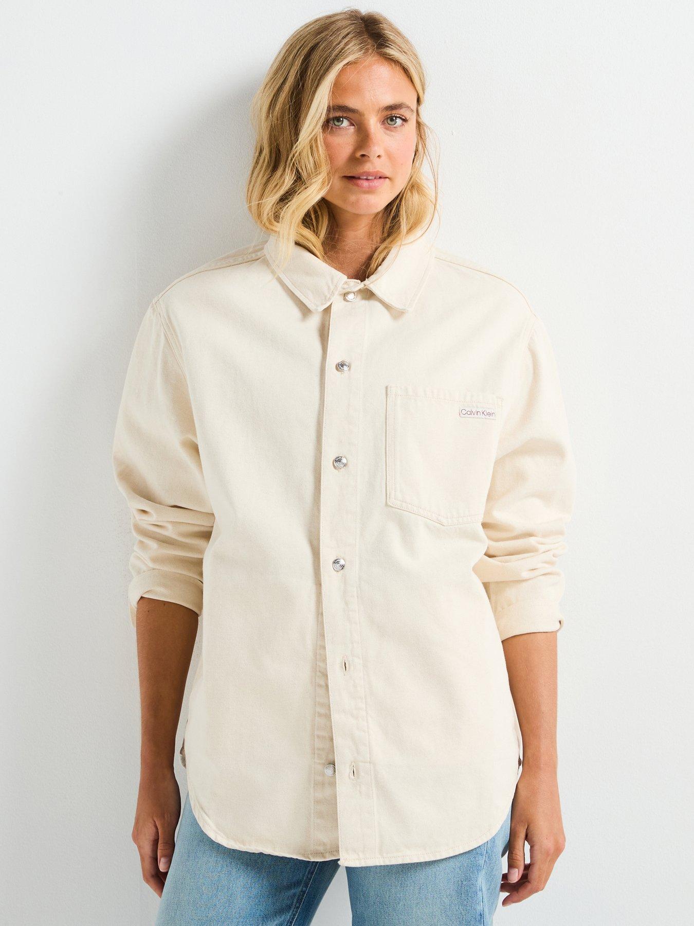 calvin-klein-jeans-oversized-linen-shirt-beige