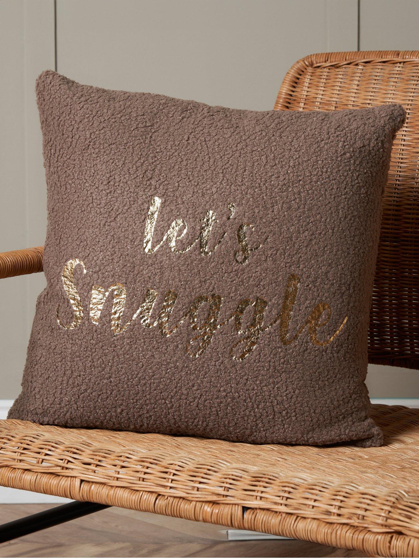 Image 1 of 6 of Very Home Let's Snuggle Cushion