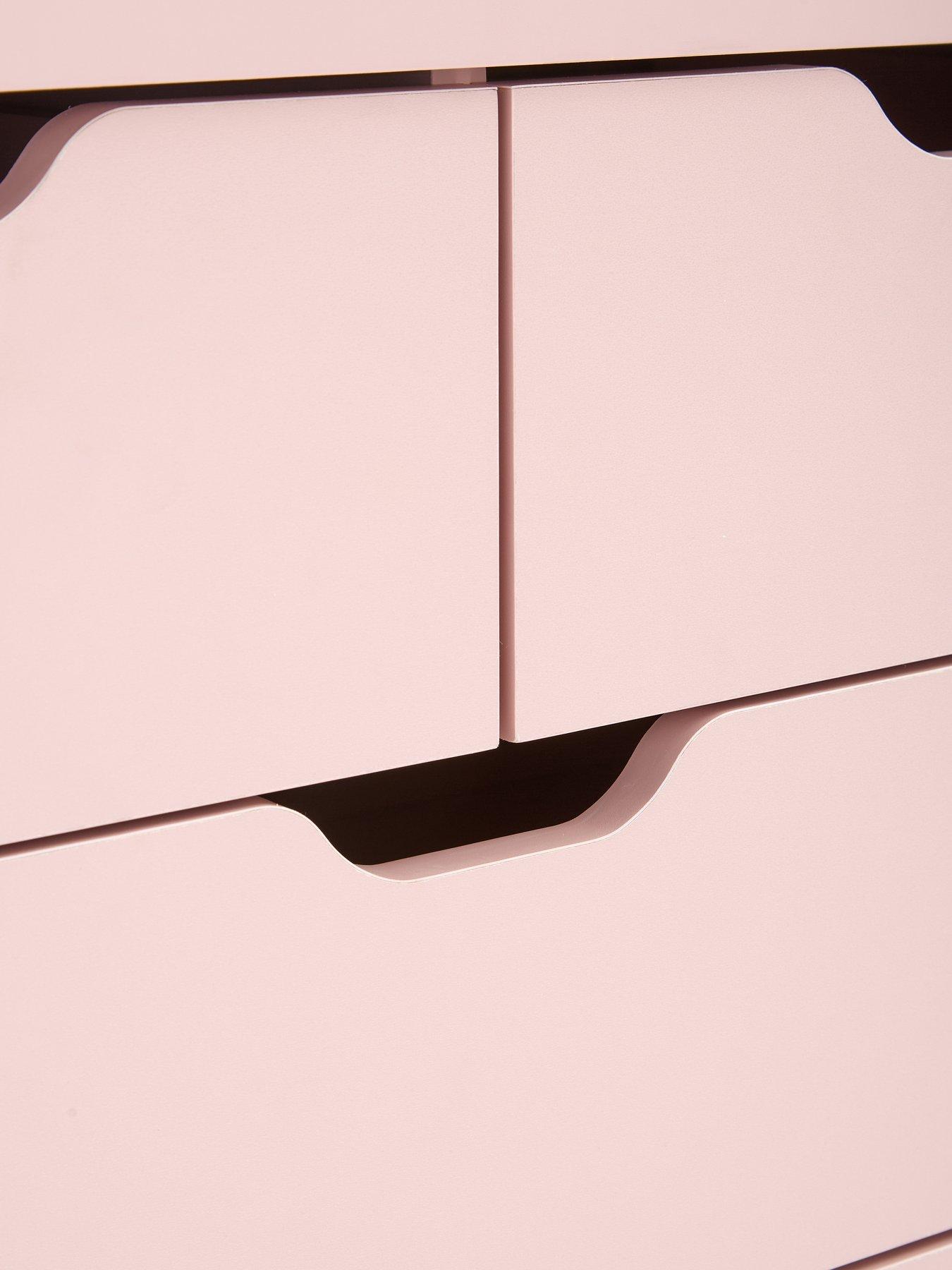 Image 5 of 7 of The Very Collection Aspen 4 +&nbsp;2 Drawer Chest - Pink