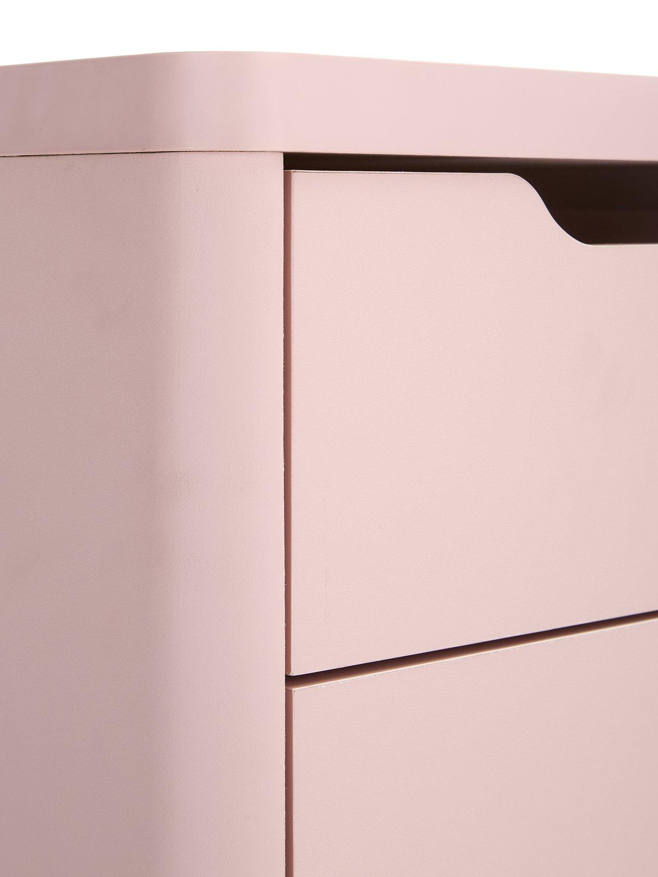 Image 7 of 7 of The Very Collection Aspen 4 +&nbsp;2 Drawer Chest - Pink