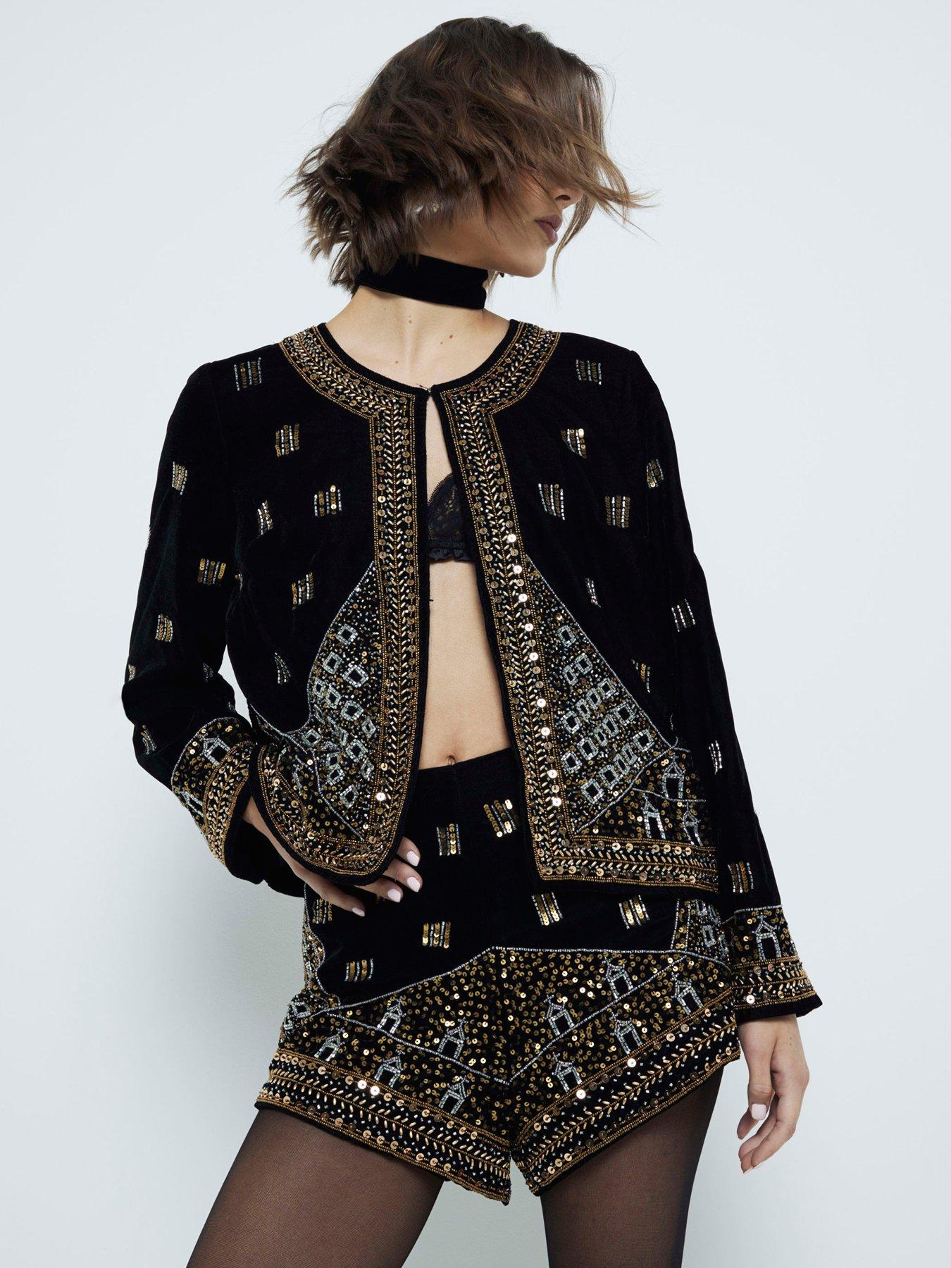 River island embellished jacket on sale