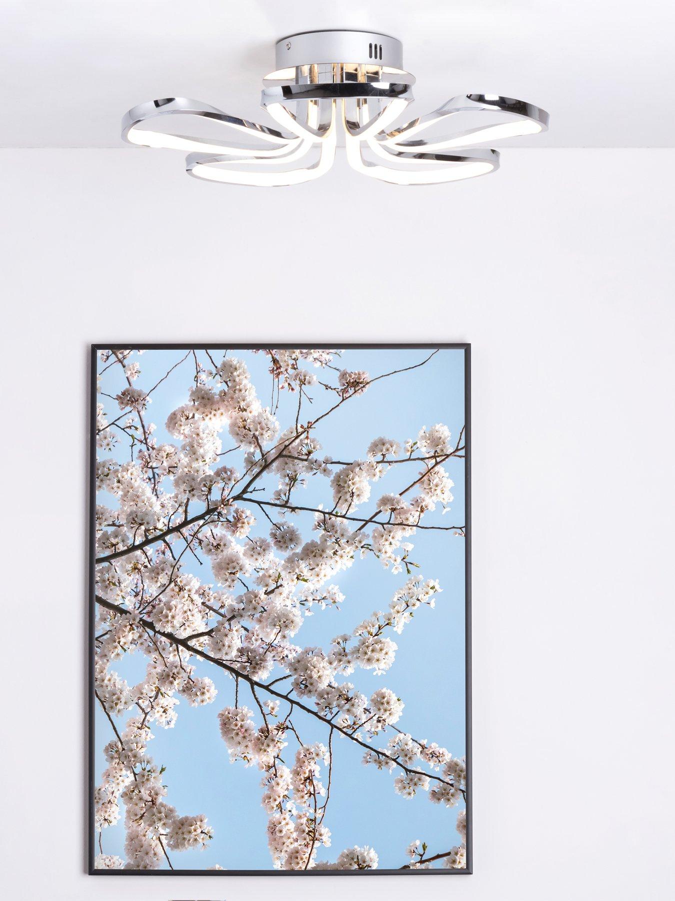 Image 5 of 6 of BHS Alavr 5 Petal LED Ceiling Light