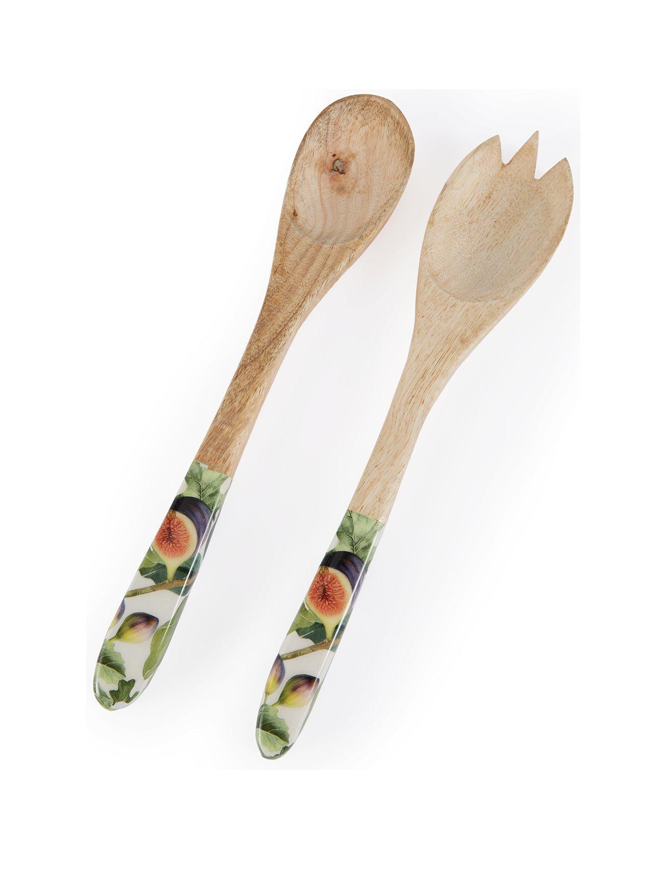  image of very-home-fig-set-of-2-serving-forkspoon