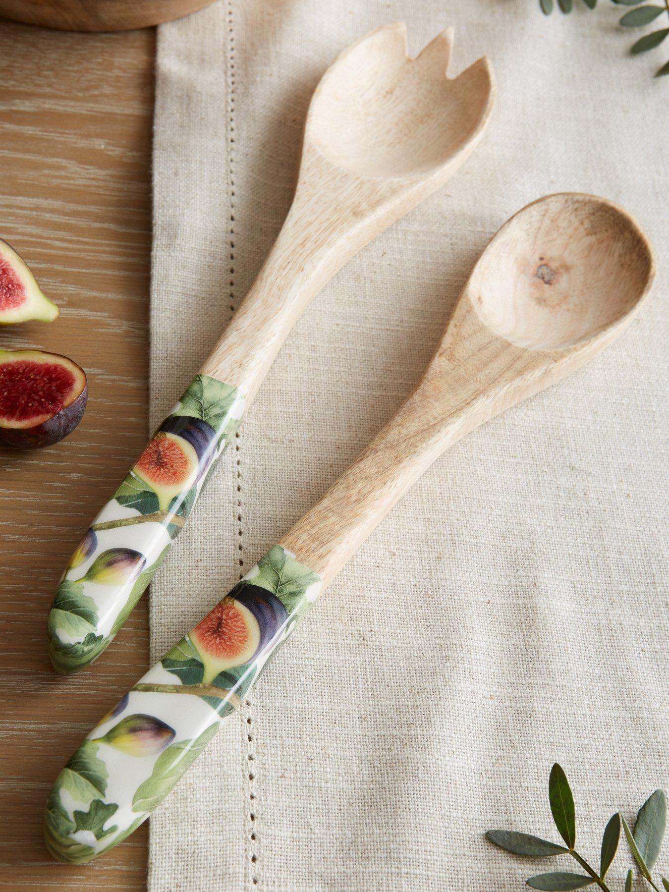  image of very-home-fig-set-of-2-serving-forkspoon