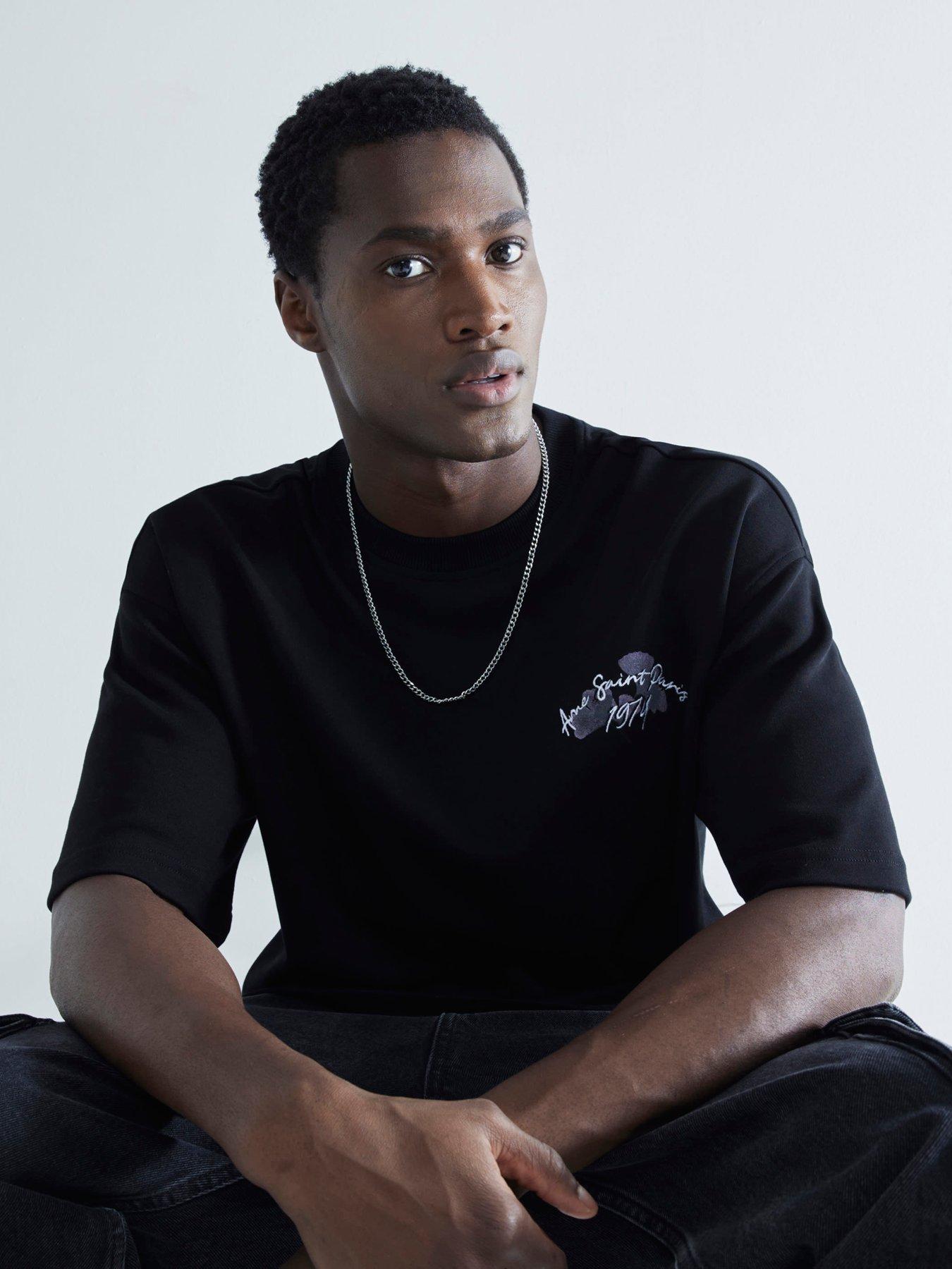 river-island-slim-floral-script-t-shirt-black