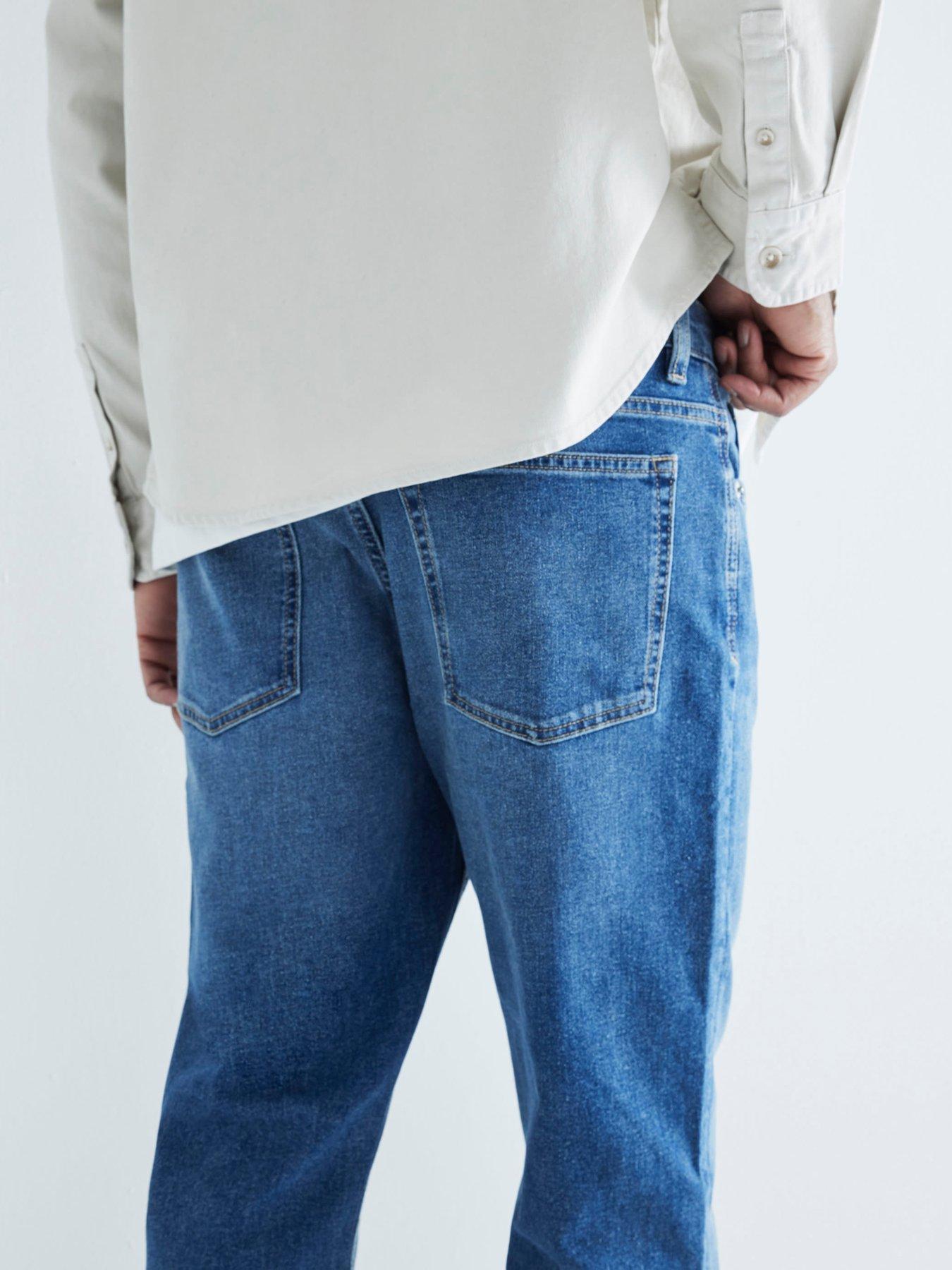 Image 2 of 5 of River Island Slim Hook Jeans - Blue