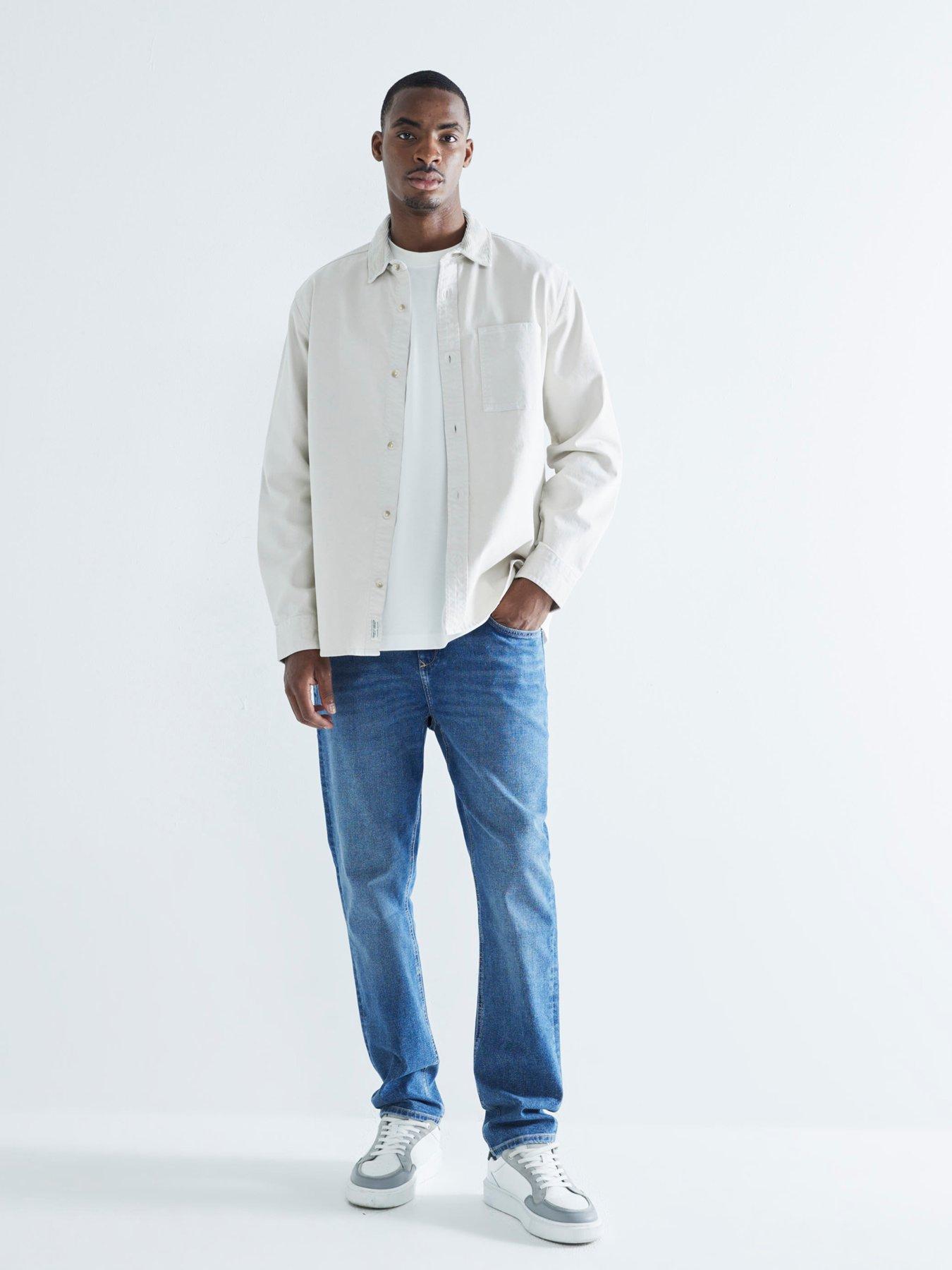 Image 3 of 5 of River Island Slim Hook Jeans - Blue
