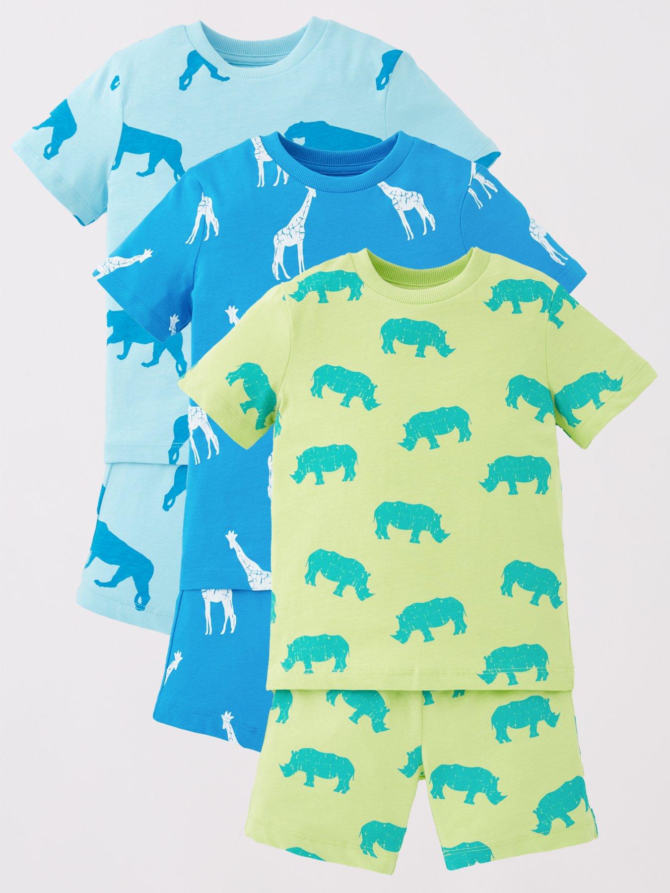 mini-v-by-very-boys-3-pack-safari-shorts-pyjama-sets-multi