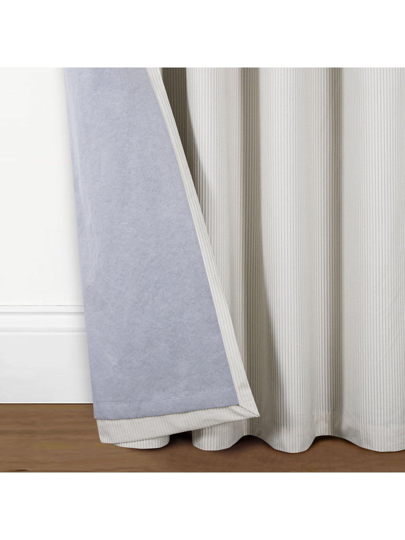  image of very-home-linnea-cord-thermal-blackout-eyelet-curtainsnbsp