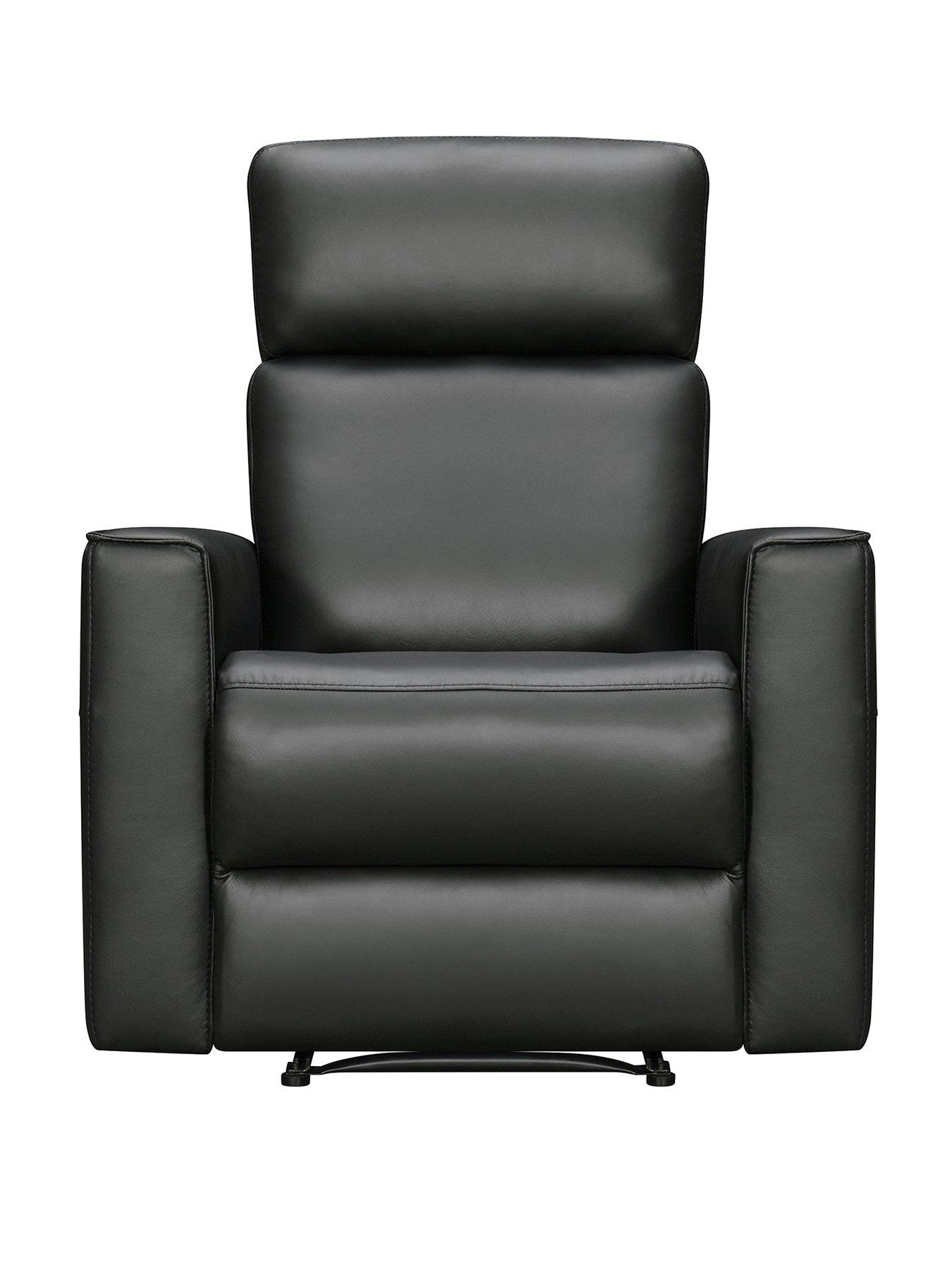 Image 2 of 6 of Very Home Luna Leather Manual Reclining Chair