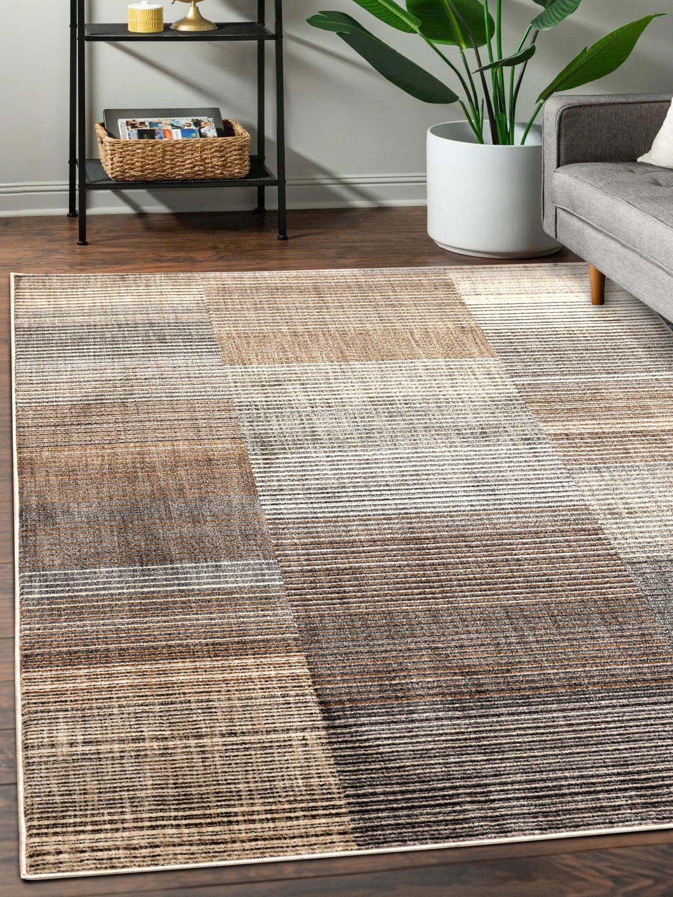  image of very-home-aspre-lines-rug-multi