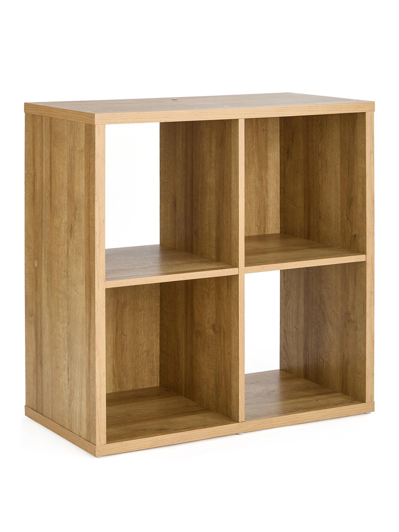 Image 3 of 6 of Very Home Metro 4 Shelf Unit - Oak&nbsp;- FSC&reg; Certified