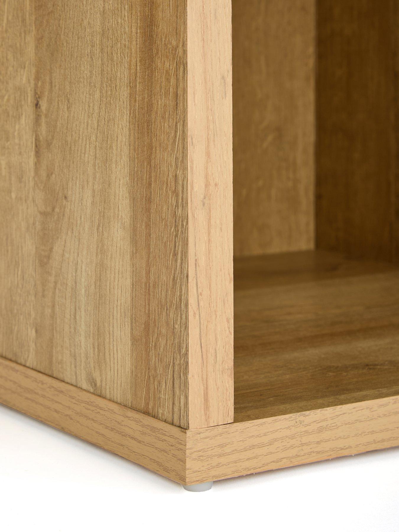 Image 6 of 6 of Very Home Metro 4 Shelf Unit - Oak&nbsp;- FSC&reg; Certified
