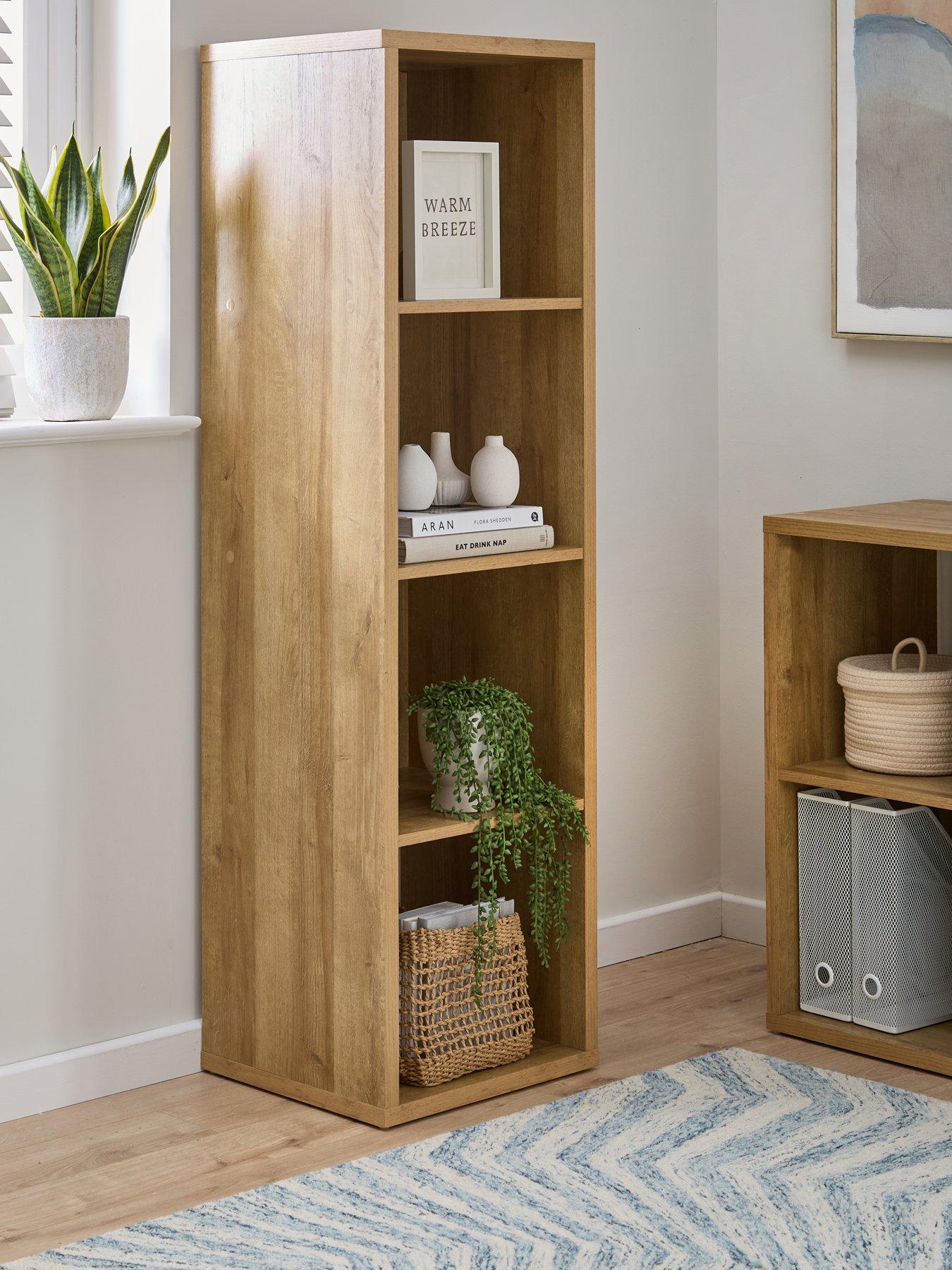 The Very Collection Metro 4 Shelf Unit - Oak - FSC® Certified