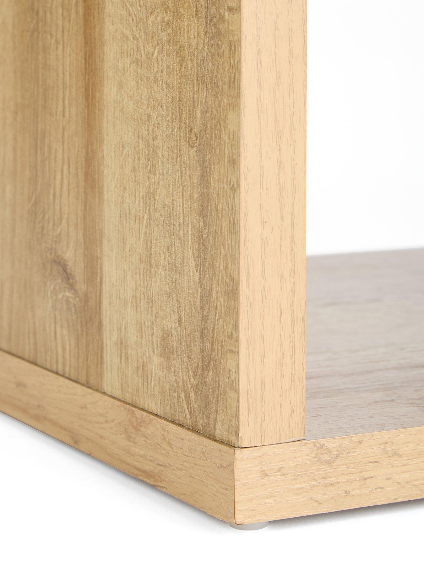 Image 6 of 6 of Very Home Metro 4 Shelf Unit - Oak&nbsp;- FSC&reg; Certified